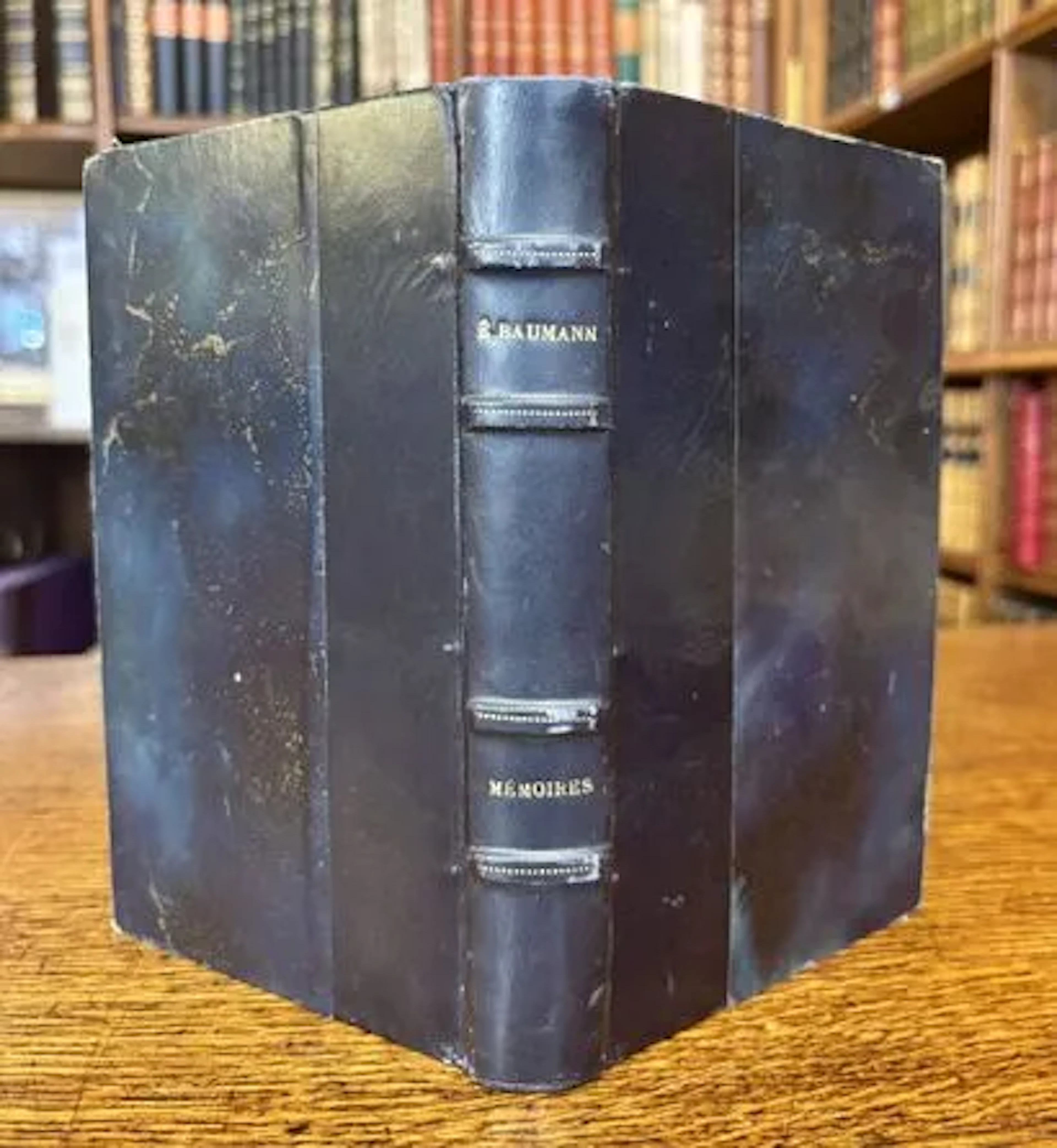 BAUMANN (Émile). — Memoirs. The World as I Saw It. - Lot 31