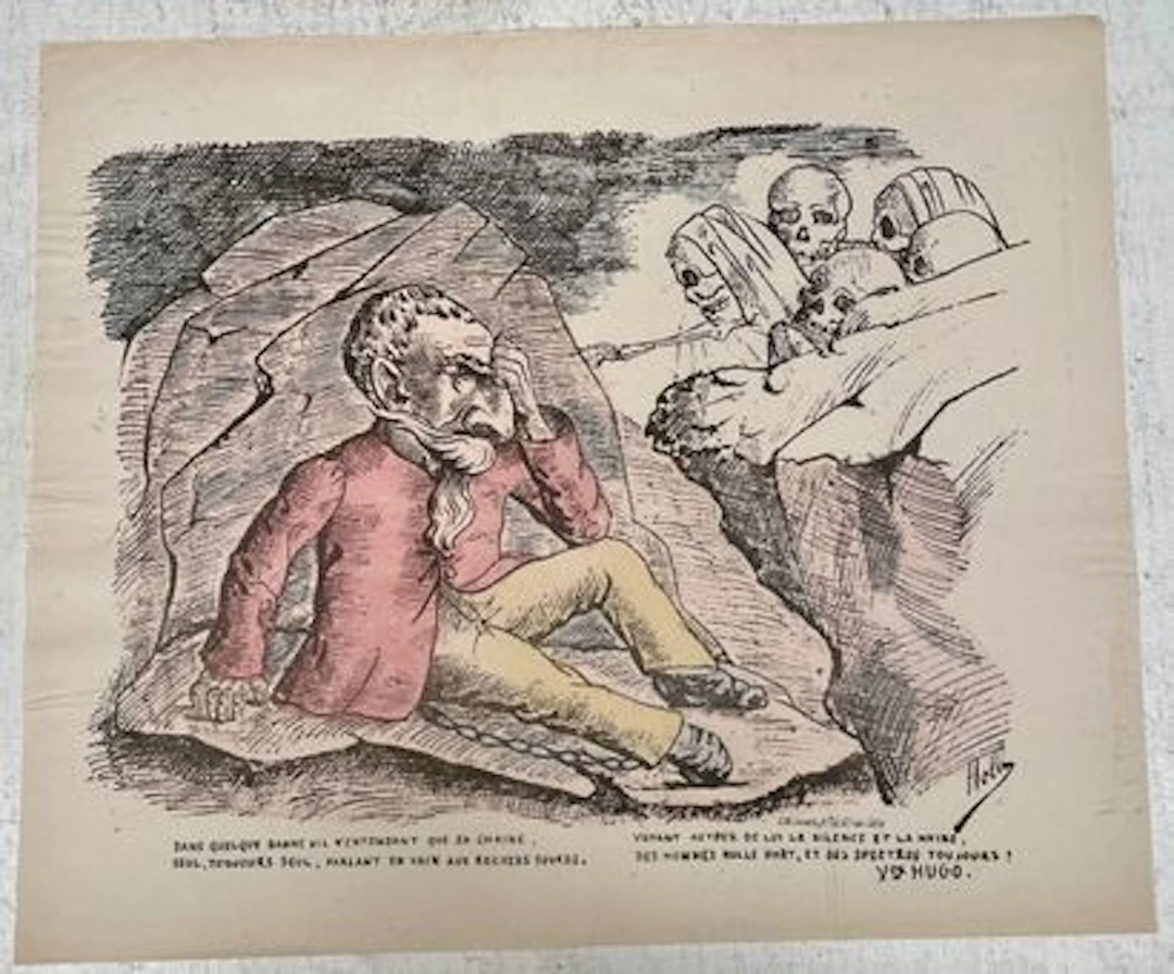 HADOL — VICTOR HUGO EN EXIL - Lot 133
