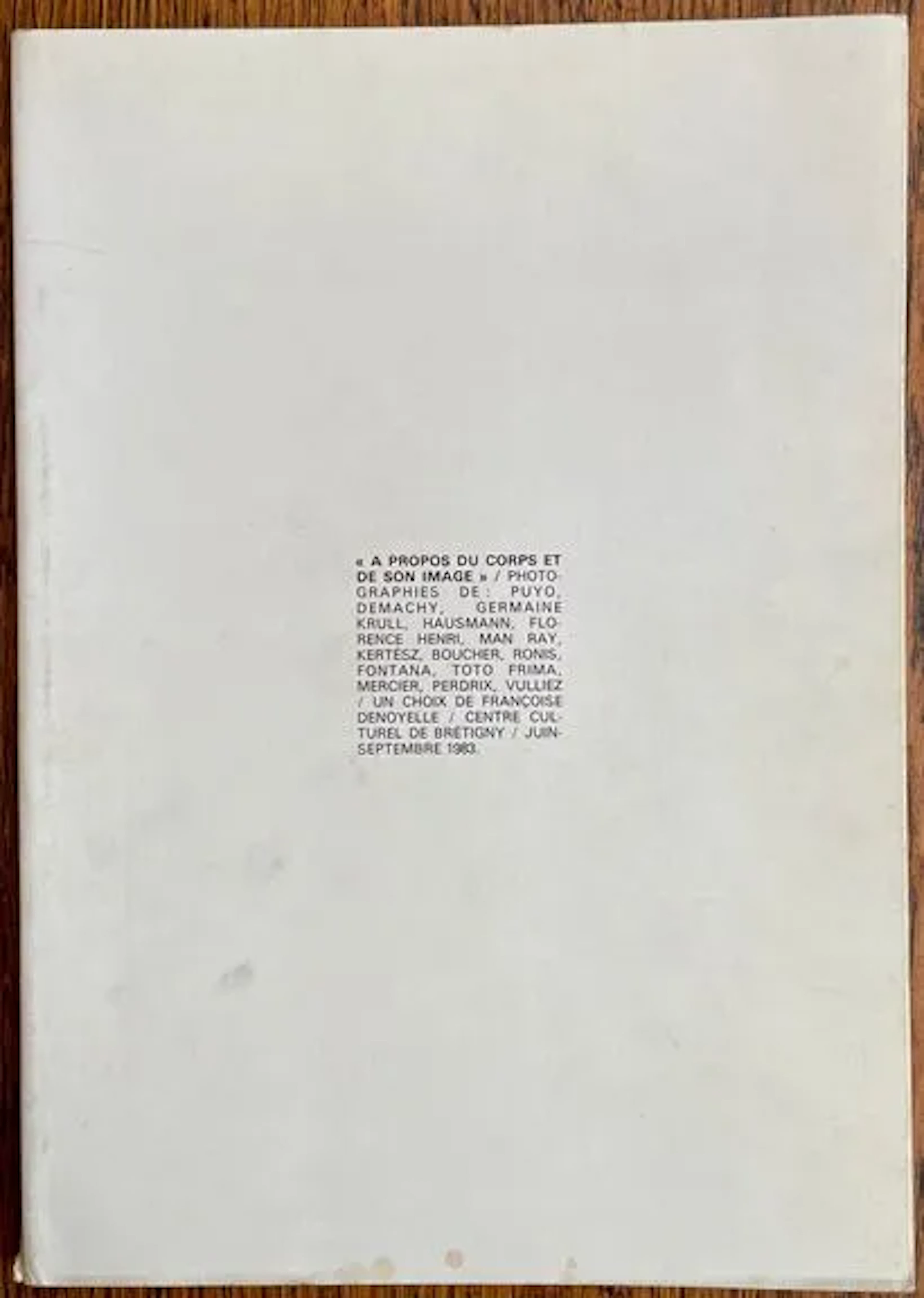 ON THE BODY AND ITS IMAGE. - Lot 3