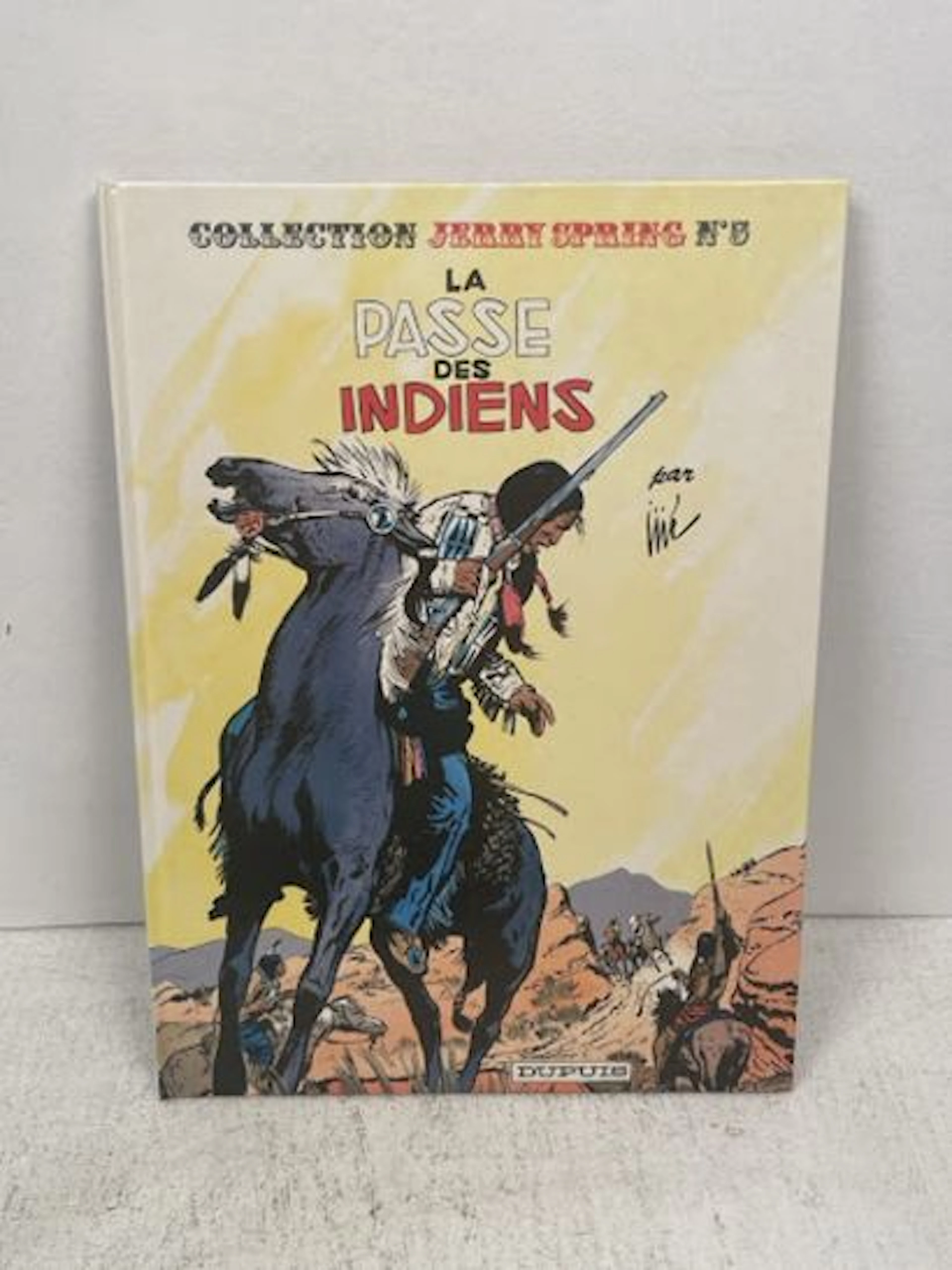 JIJÉ - Jerry Spring : La Passe des Indiens (Éditions Dupuis, - Lot 115