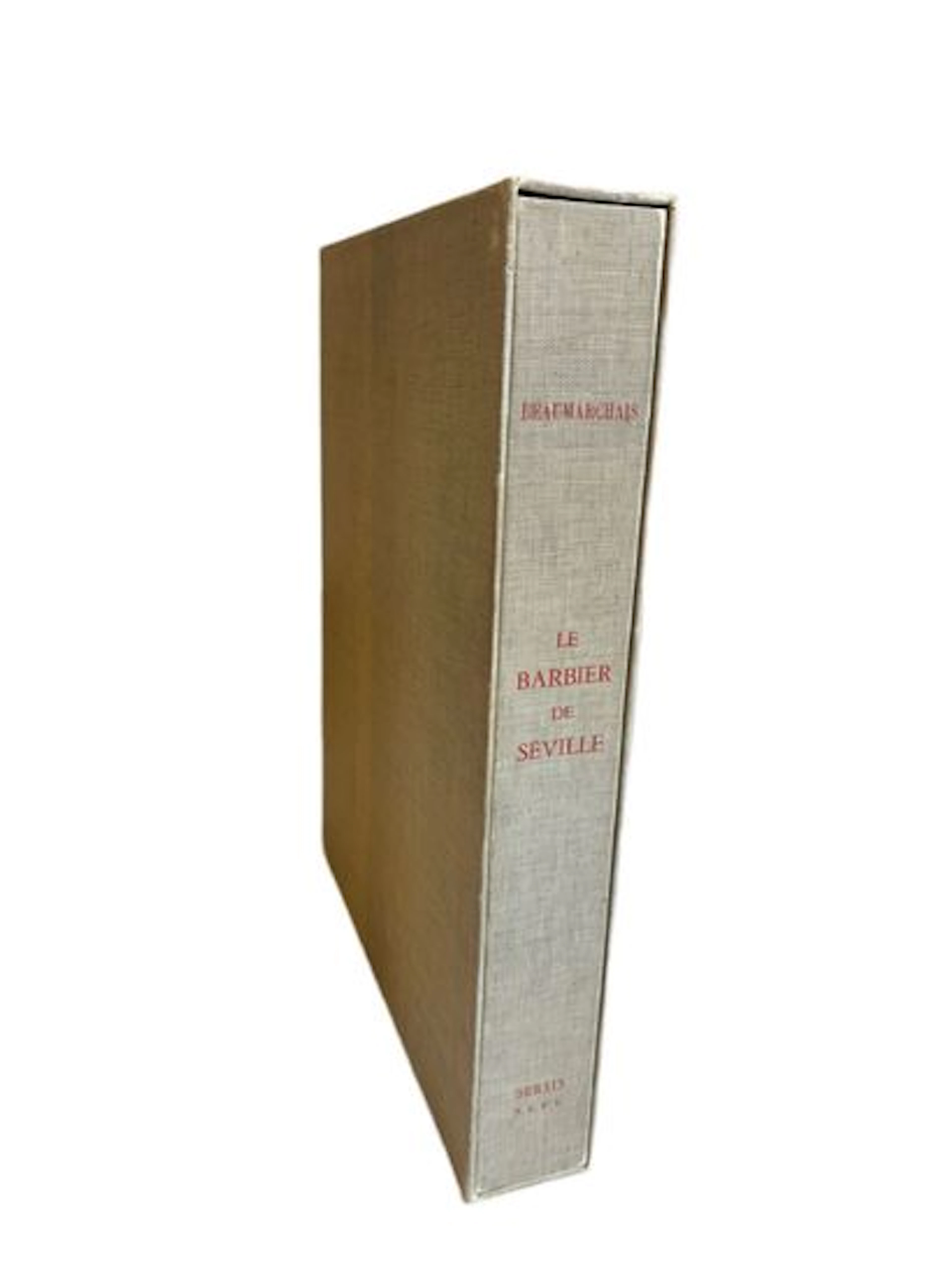 BEAUMARCHAIS ILLUSTRATED BY DERAIN. THE BARBER OF SEVILLE - Lot 326