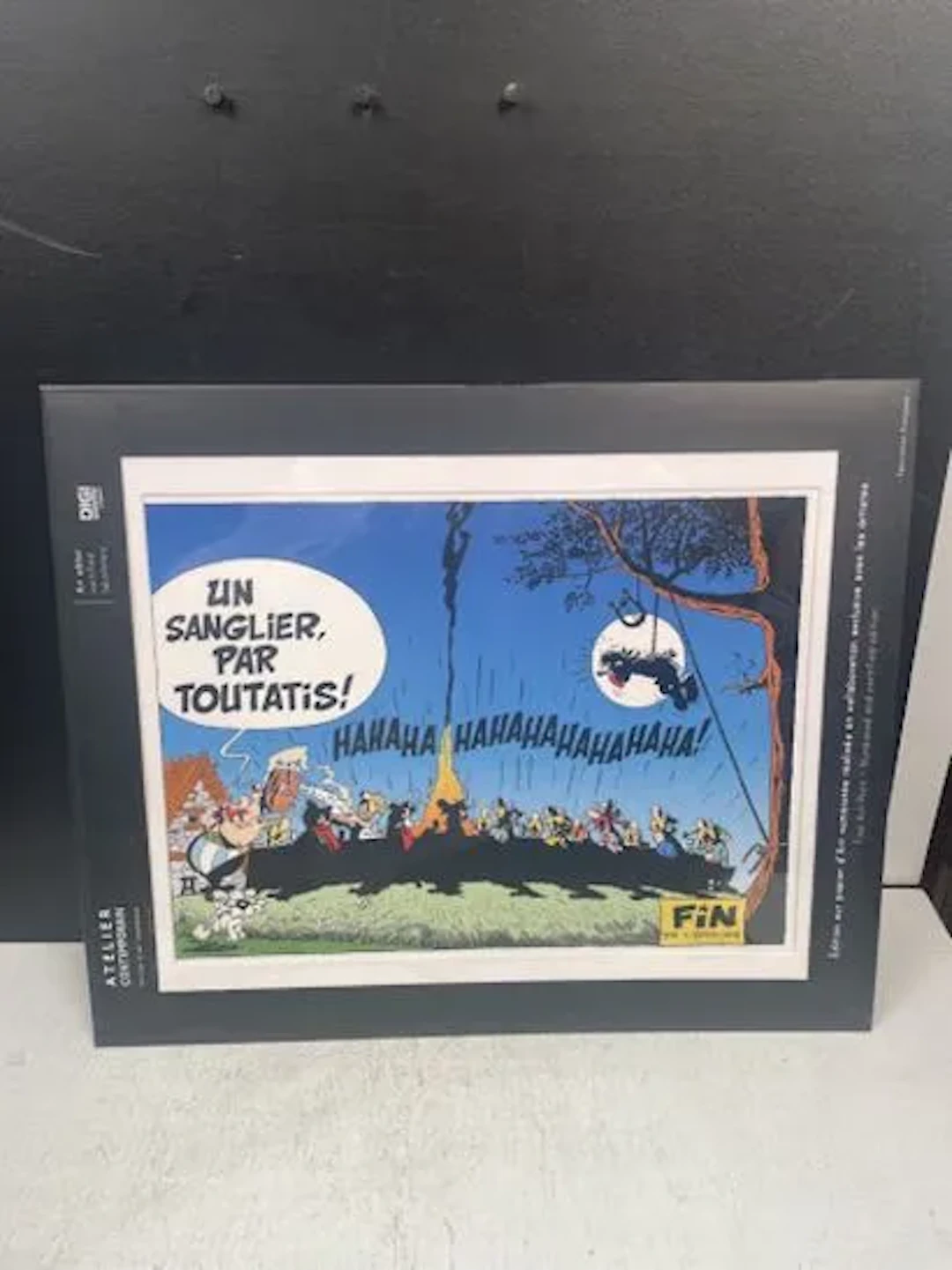 ASTÉRIX (Goscinny & Uderzo) - Estampe d'art couleur en Digig - Lot 47