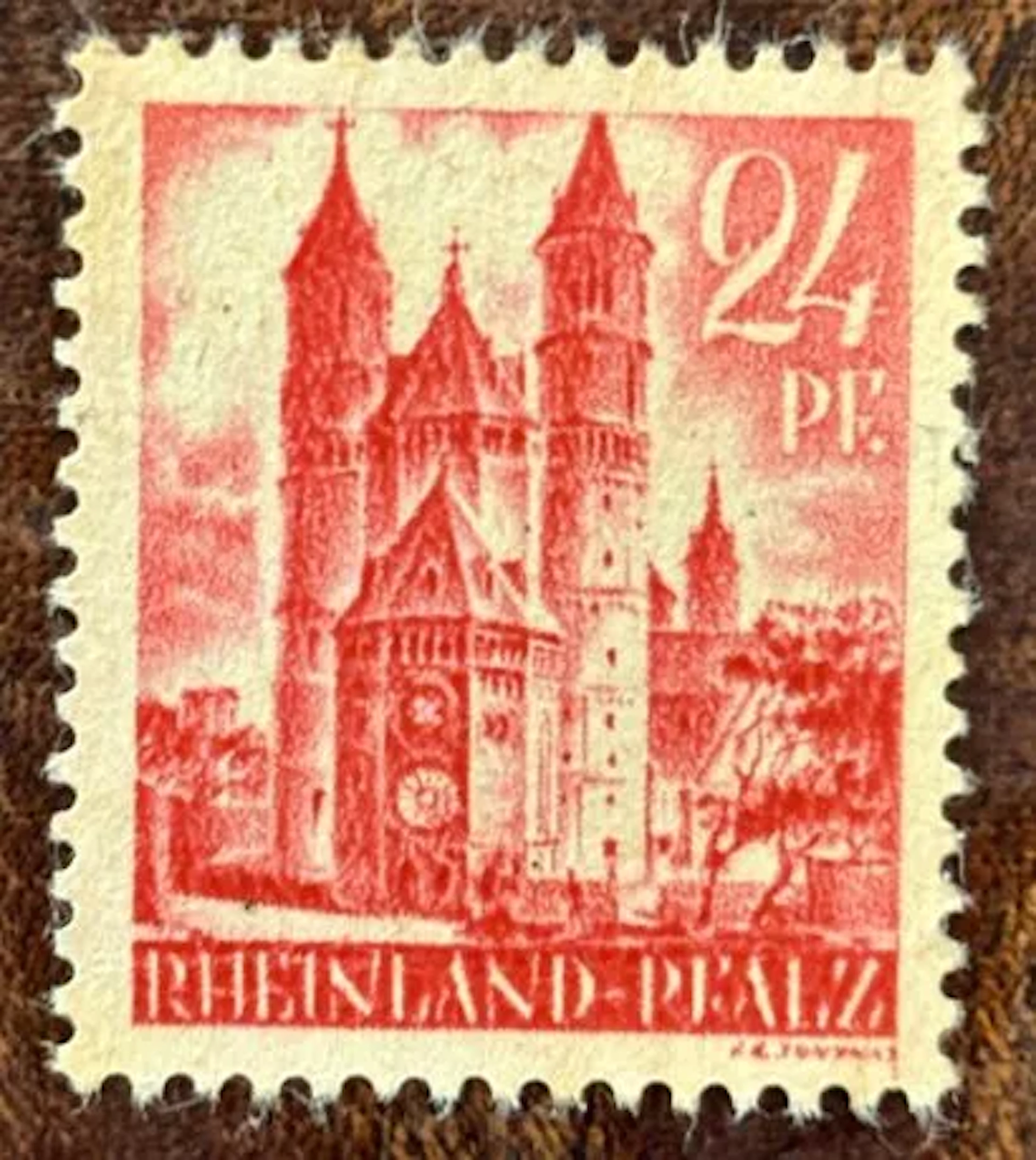 GERMANY — French Zone, Rhineland-Palatinate — Worms Cathedra - Lot 24
