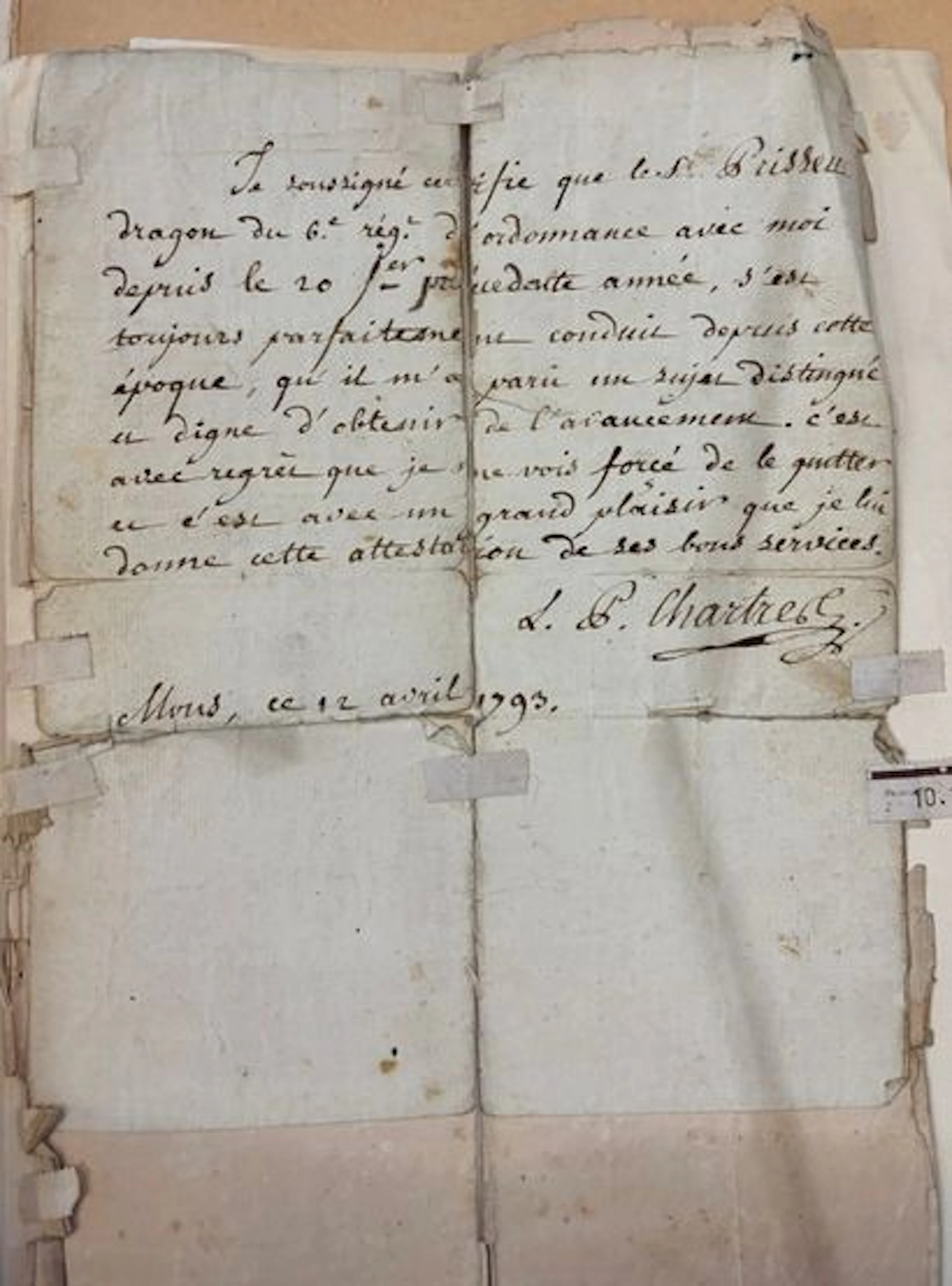 PRISSETTE (Jean-Baptiste) - Lot 260