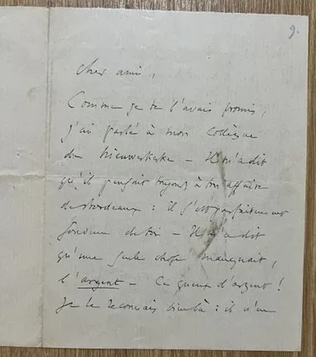 GOUNOD (Charles) (1818-1893). Compositeur français. Premier - Lot 199