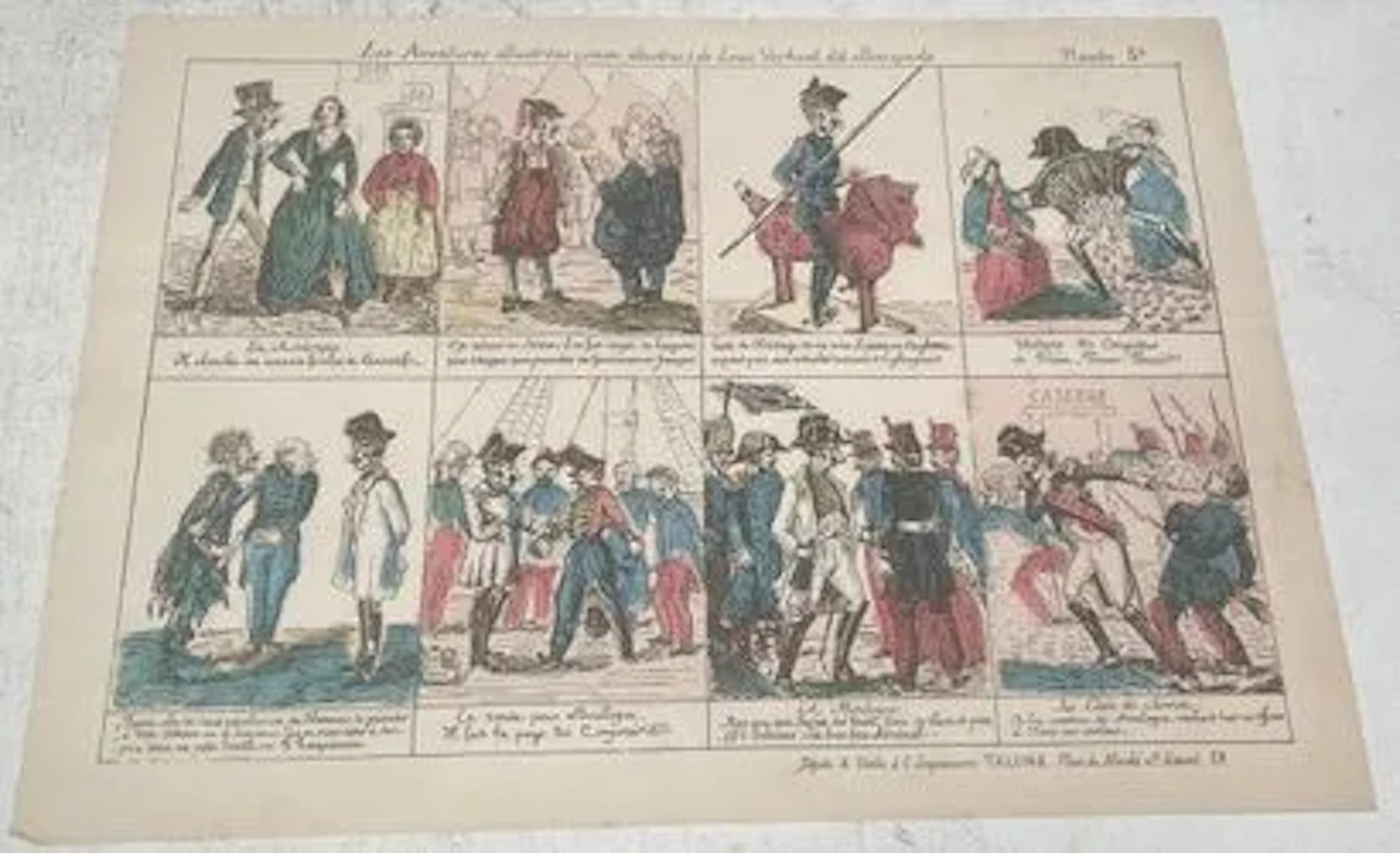 Les Aventures illustrées (sinon illustres) de Louis Verhuel - Lot 220