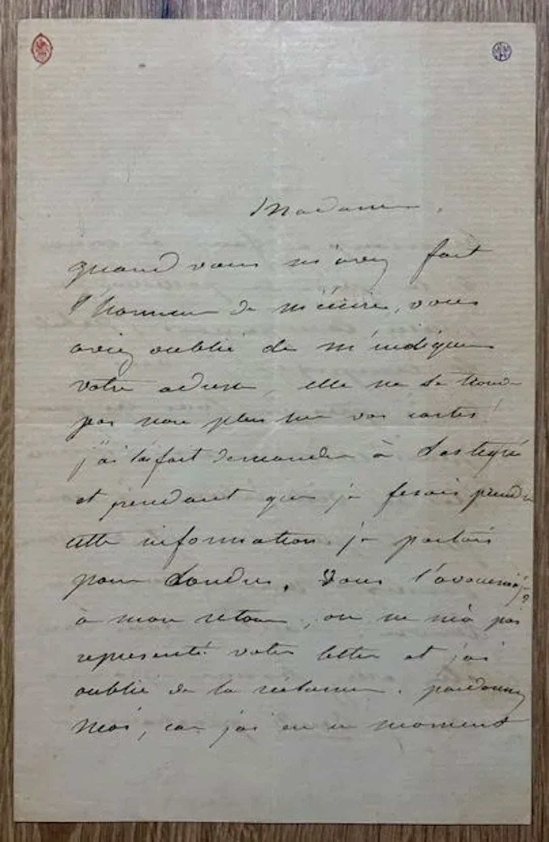 NIEUWERKERKE (Alfred Émilien O'Hara, comte de) (1811-1892). - Lot 267