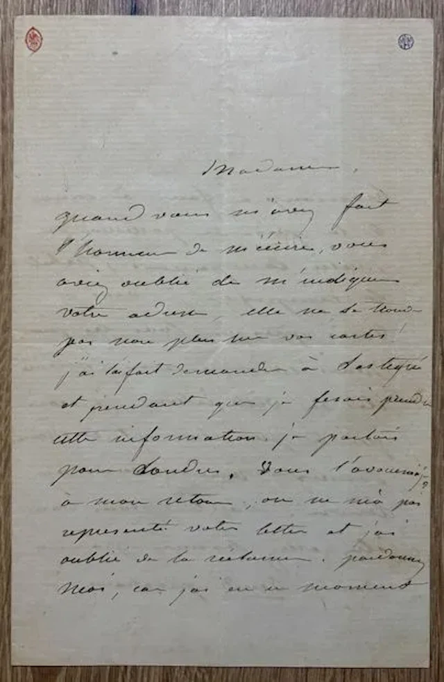 NIEUWERKERKE (Alfred Émilien O'Hara, comte de) (1811-1892). - Lot 267
