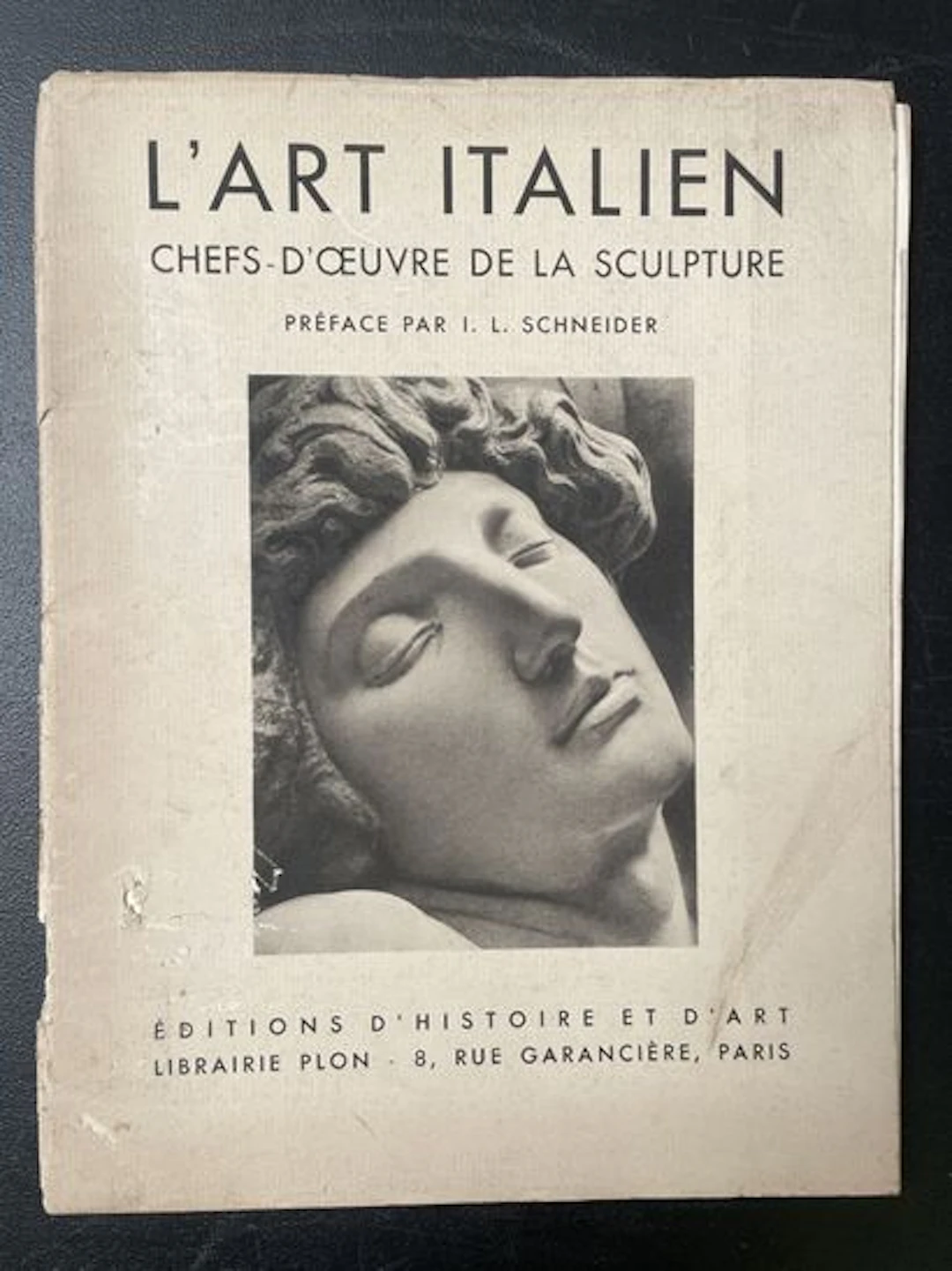 SCHNEIDER (I. L.). Italian Art: Masterpieces of Sculpture. - Lot 270