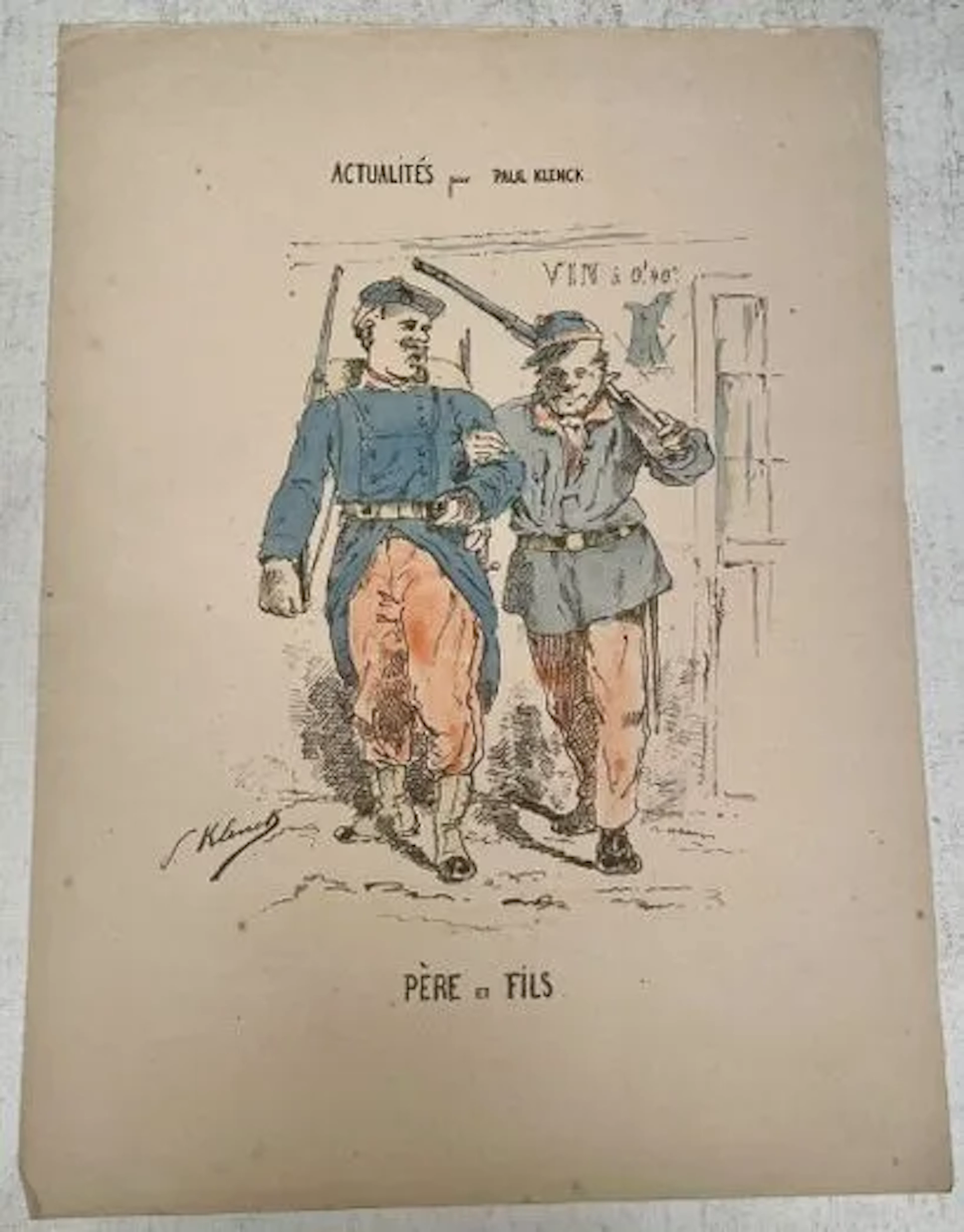 FATHER AND SON - Lot 260