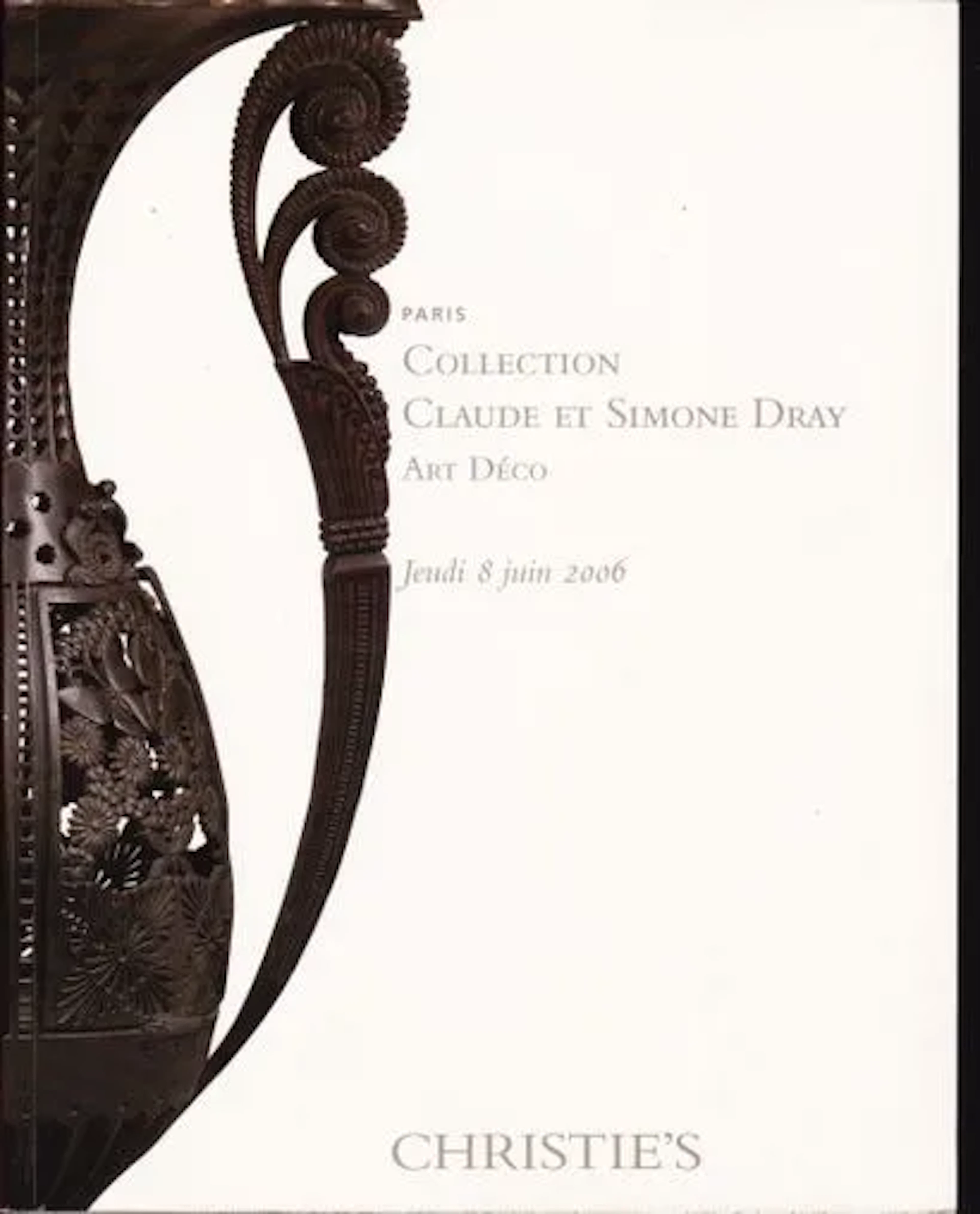 [reference sales]. Claude & Simone Dray Collection. - Lot 162