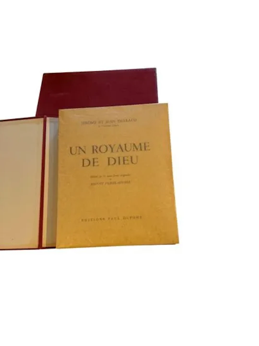 JEROME ET JEAN THARAUD - Lot 458