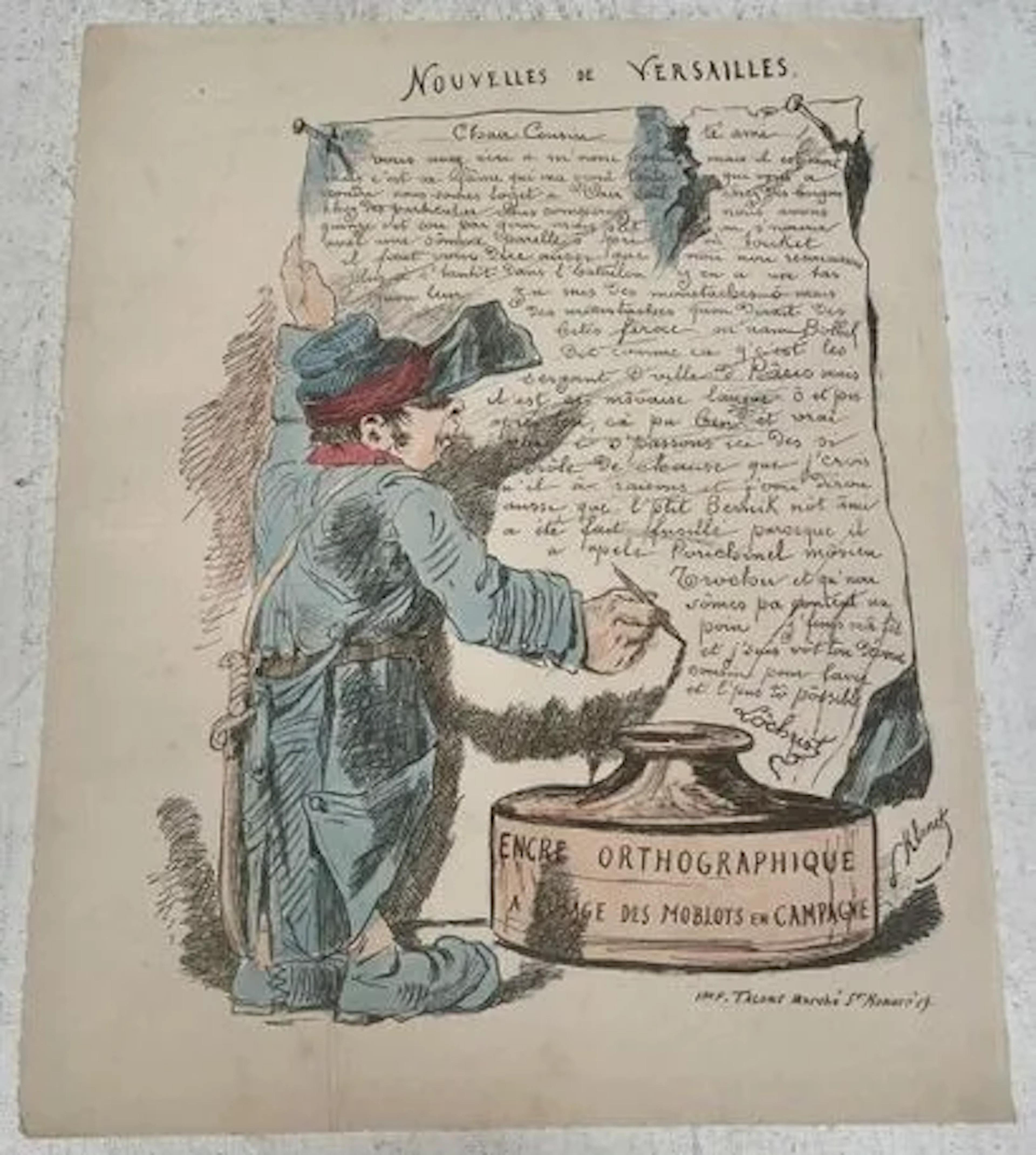 NOUVELLES DE VERSAILLES - Lot 247