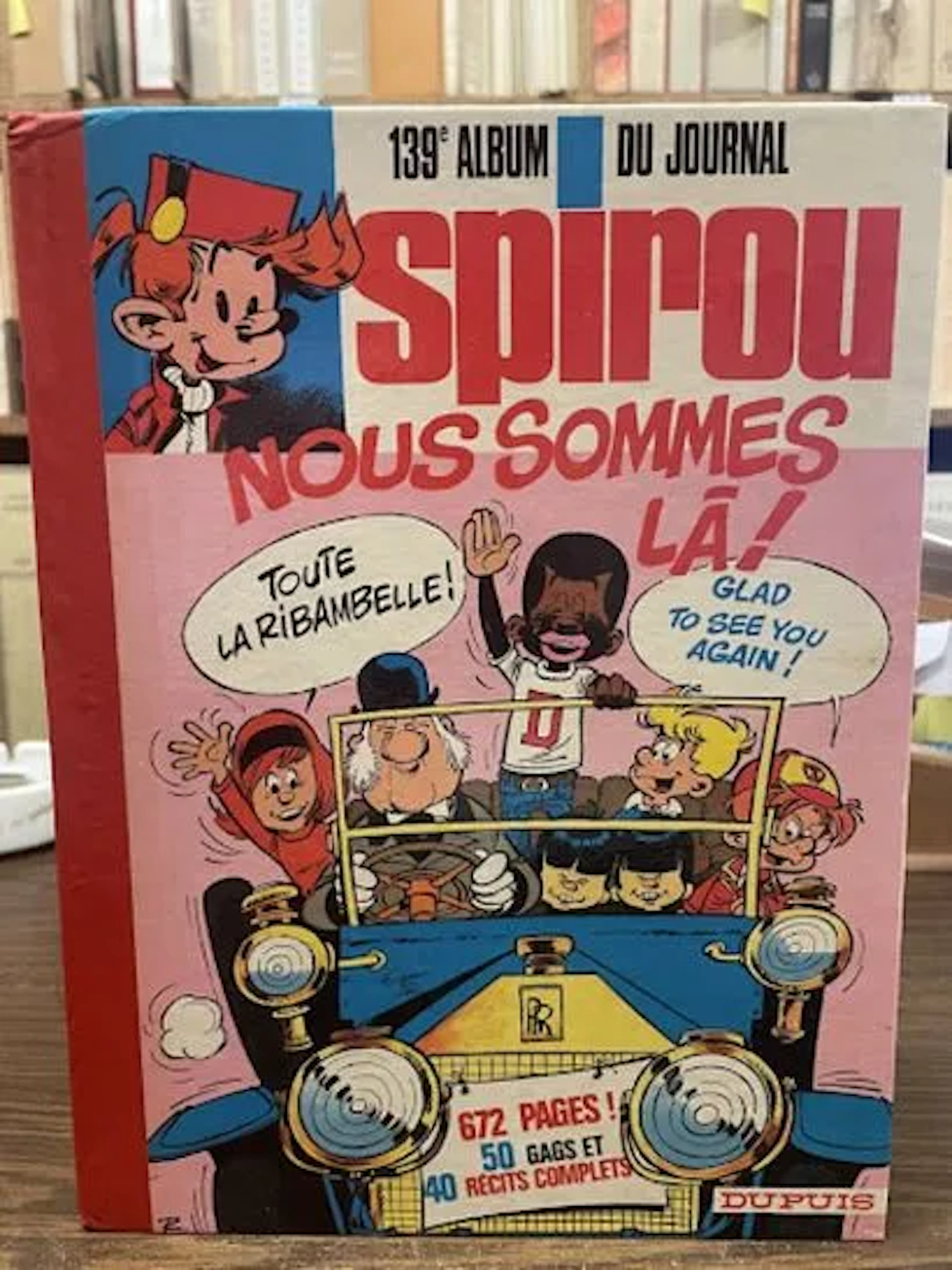 Spirou Album No. 139 - Dupuis Publisher's Binding - 1976 (Re - Lot 277