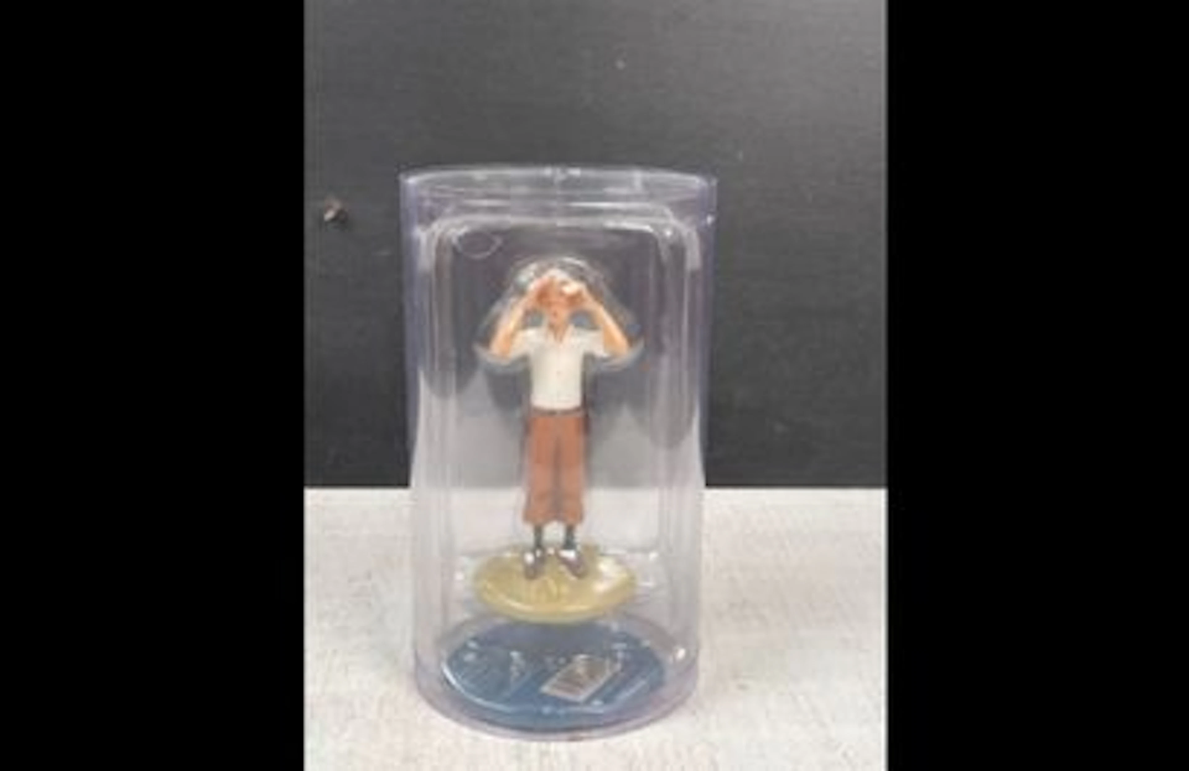 Figurine Tintin dans le desert 12 cm - Lot 147