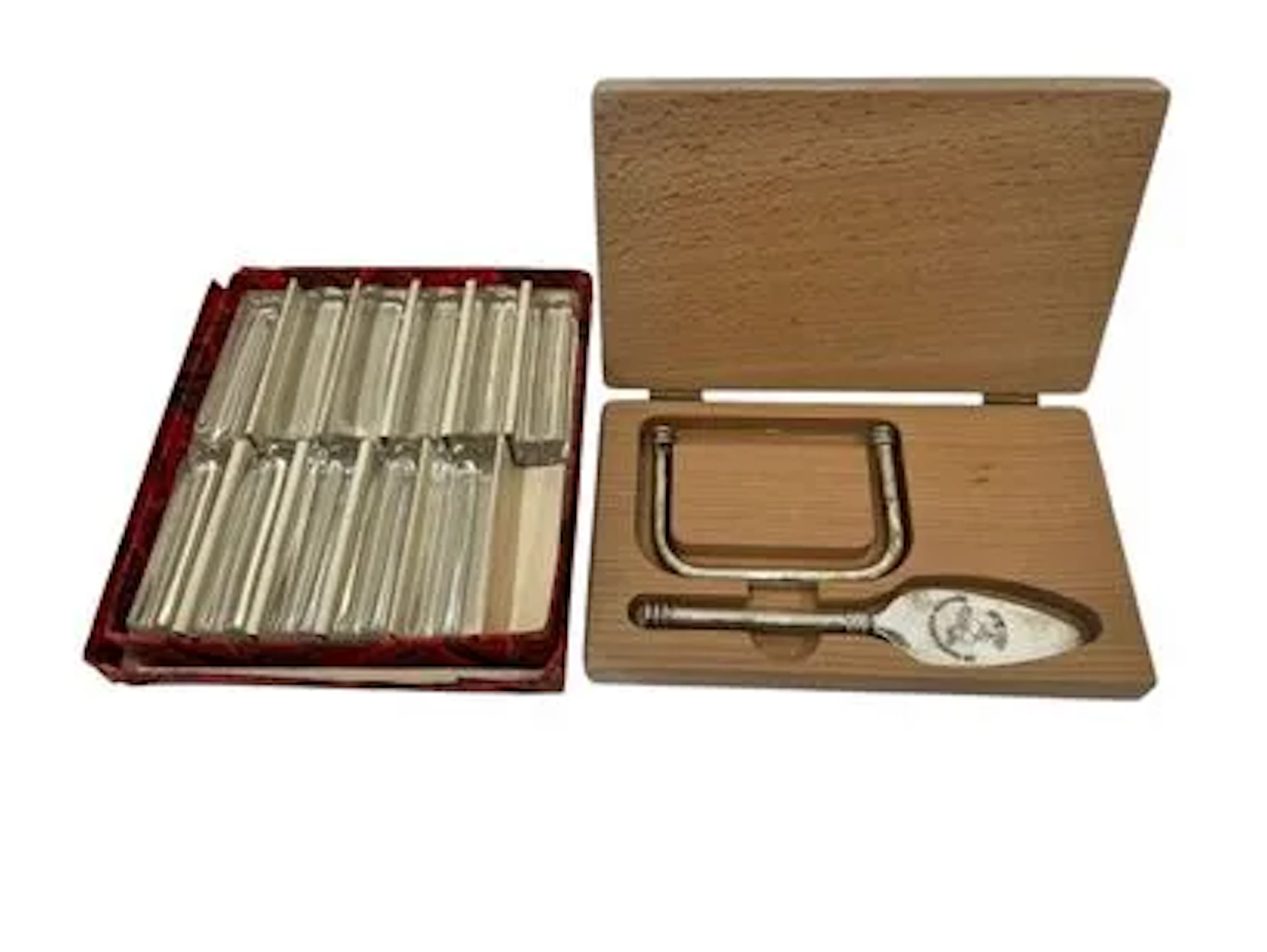 SERVICE A FOIE GRAS + PORTES COUTEAUX - Lot 751