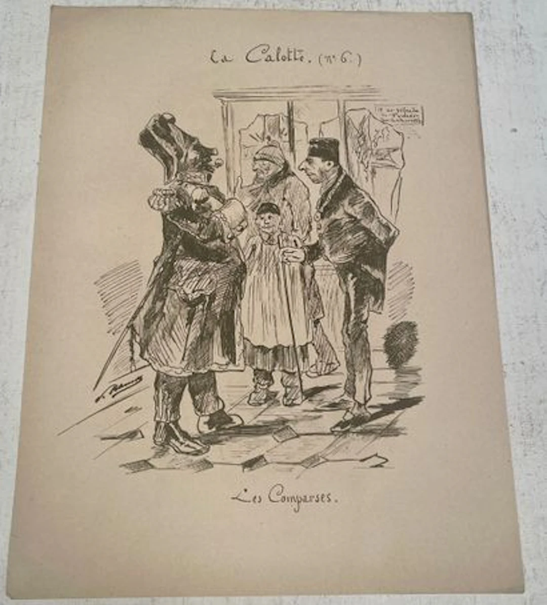 KLENCK — LA CALOTTE, « LES COMPARSES » - Lot 146