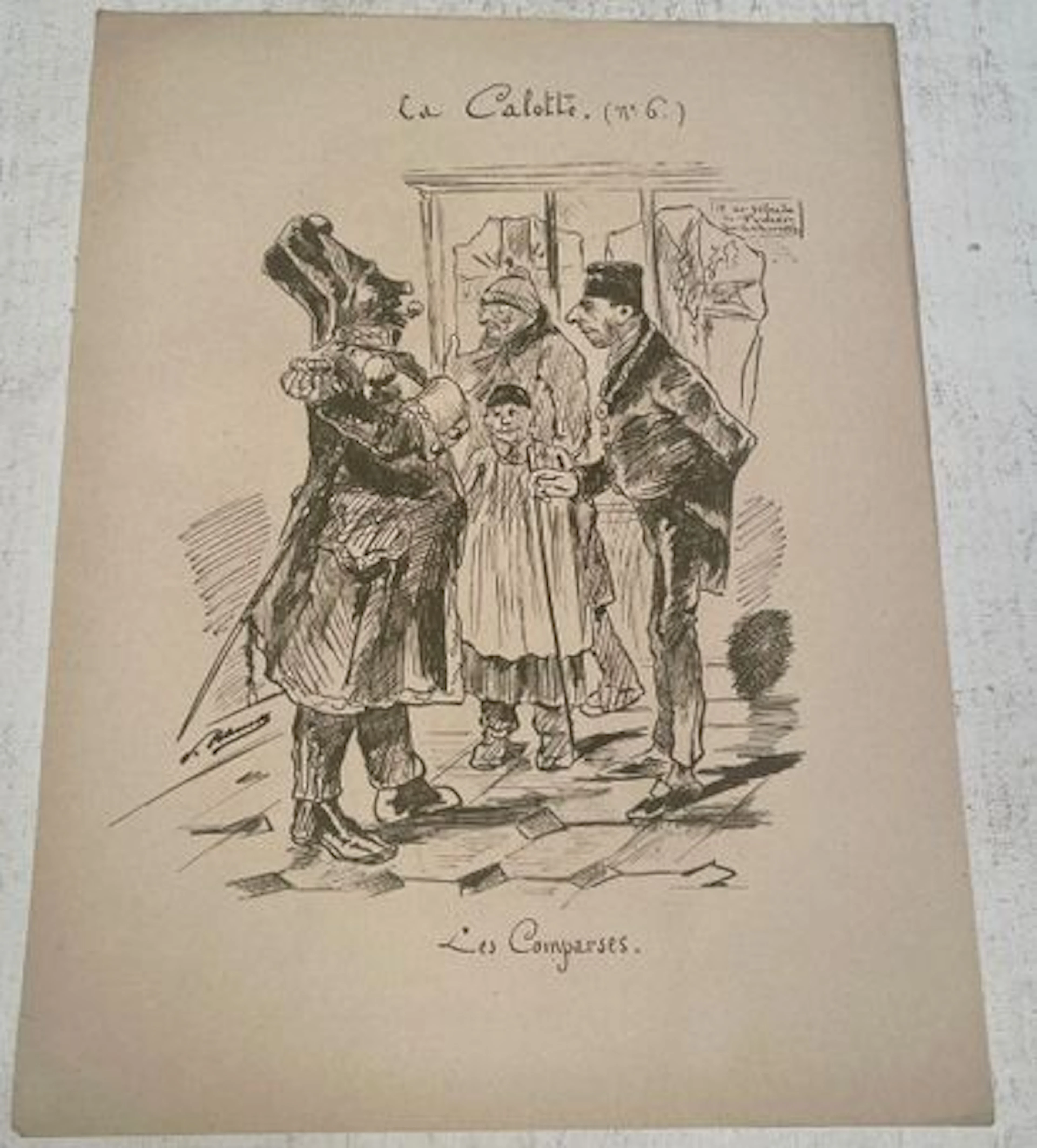 KLENCK — LA CALOTTE, « LES COMPARSES » - Lot 146
