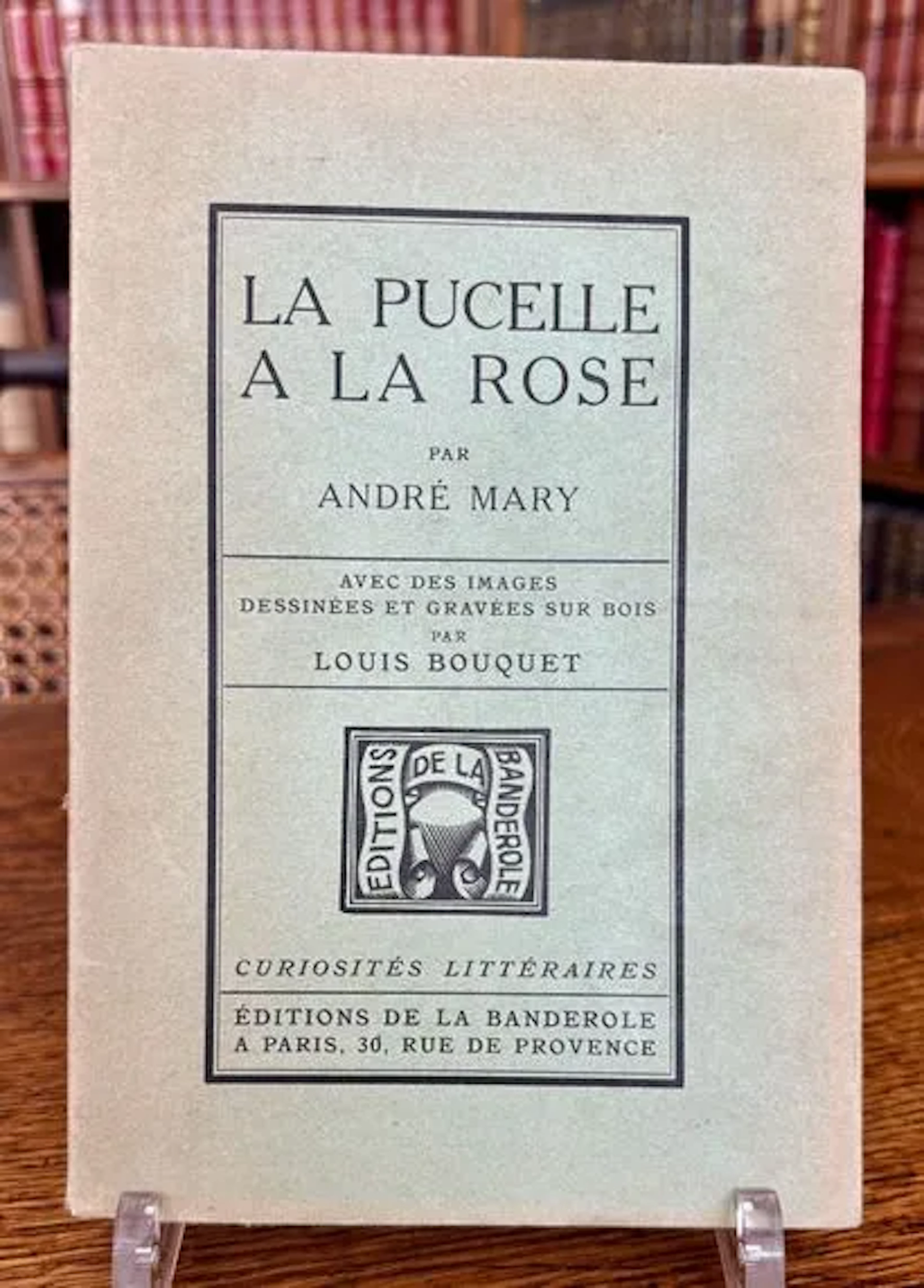 André Mary — La Pucelle à la Rose, 1921 - Lot 14