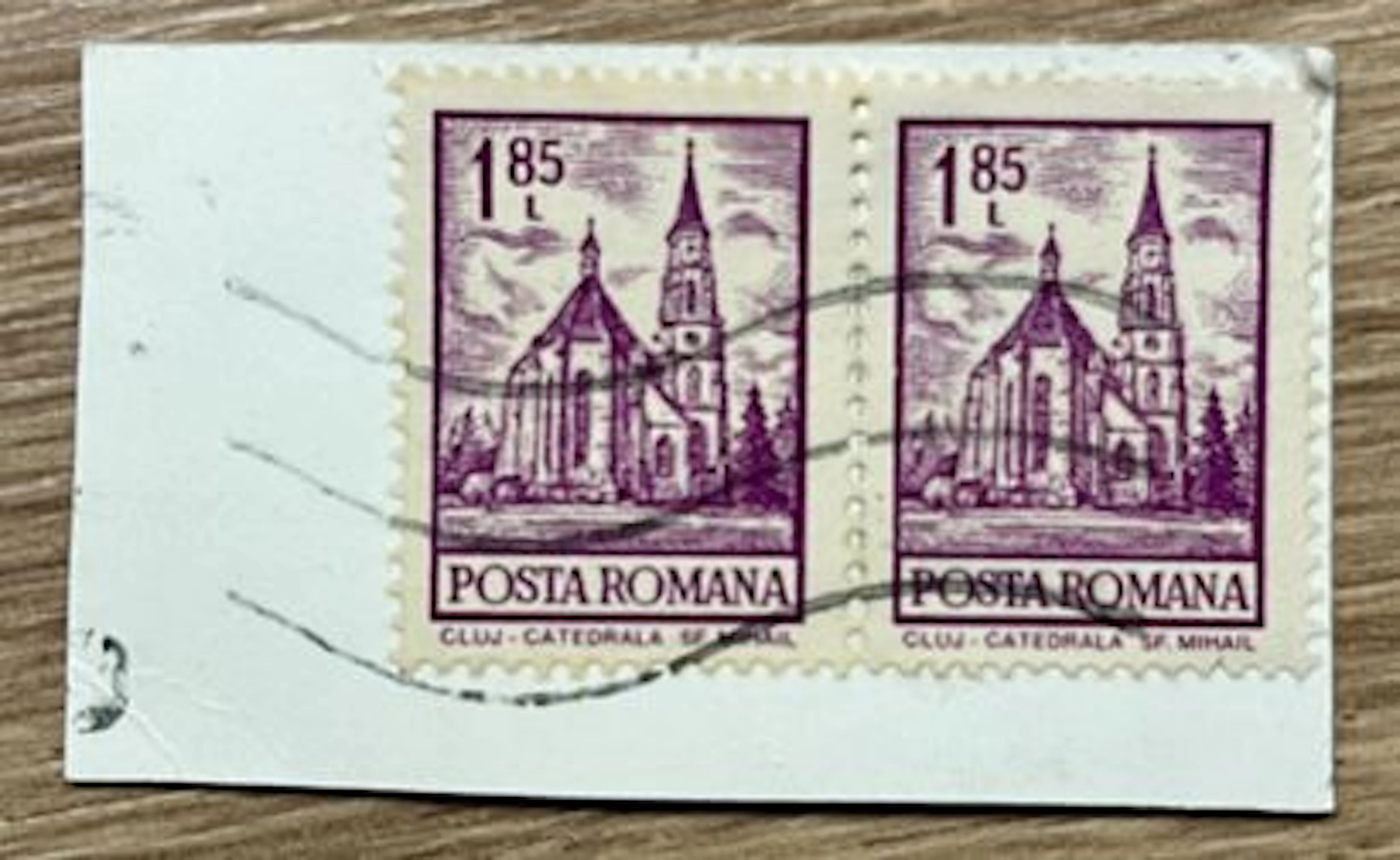 ROMANIA - St. Michael's Cathedral in Cluj, pair - Lot 298