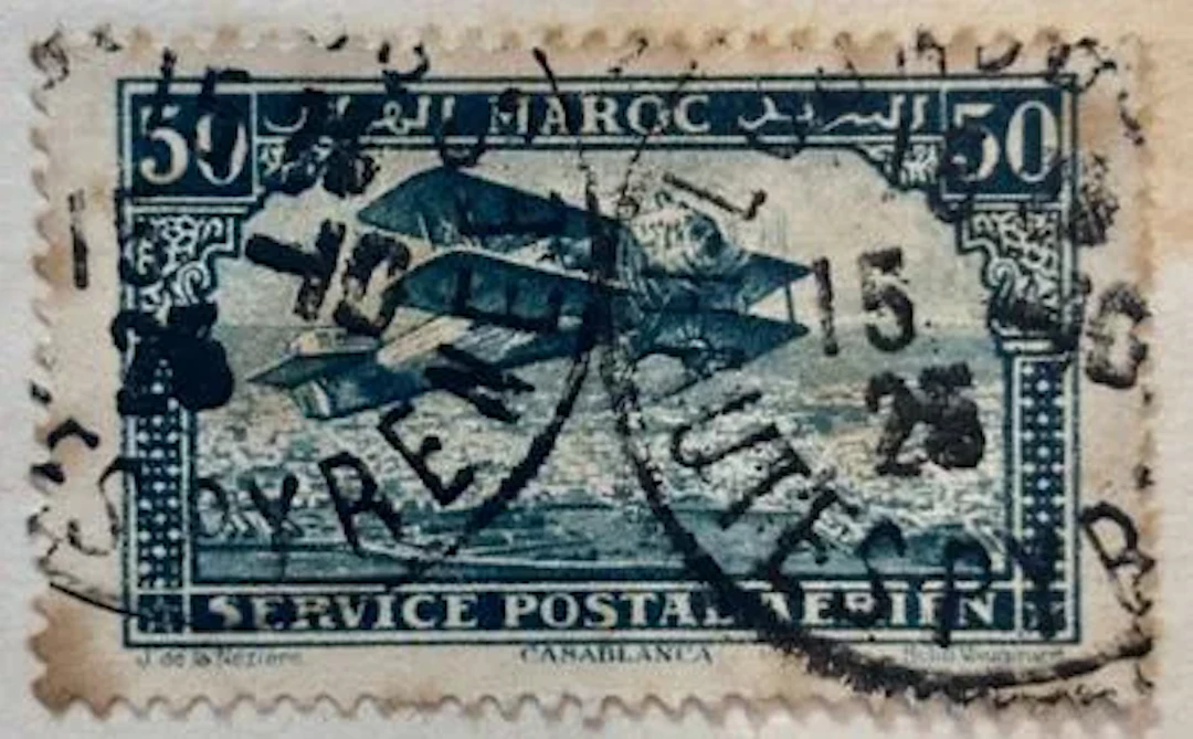 MAROC - POSTE AÉRIENNE. Casablanca. - Lot 242