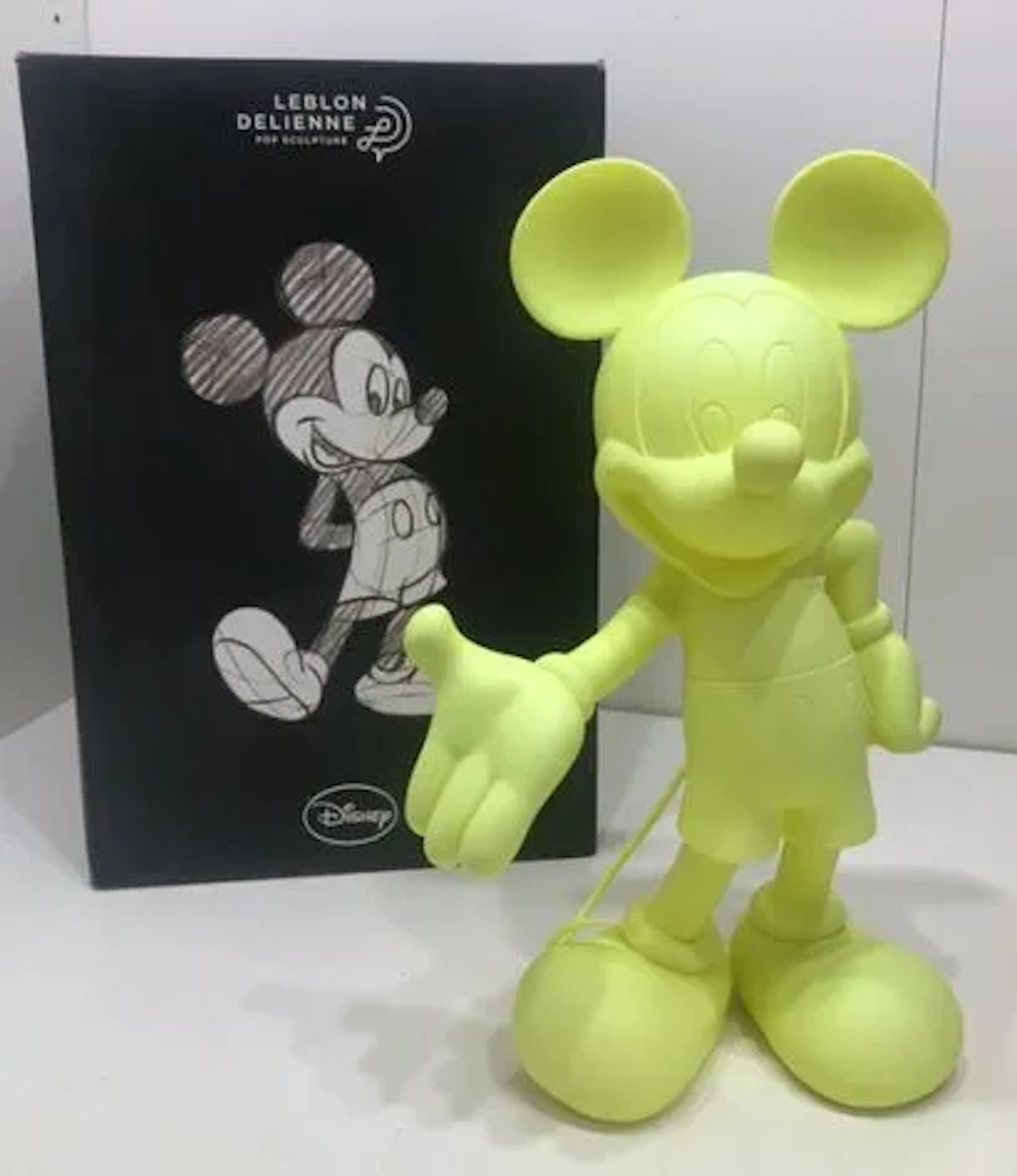 Mickey Mouse - Neon Yellow Monochrome Version. - Lot 35