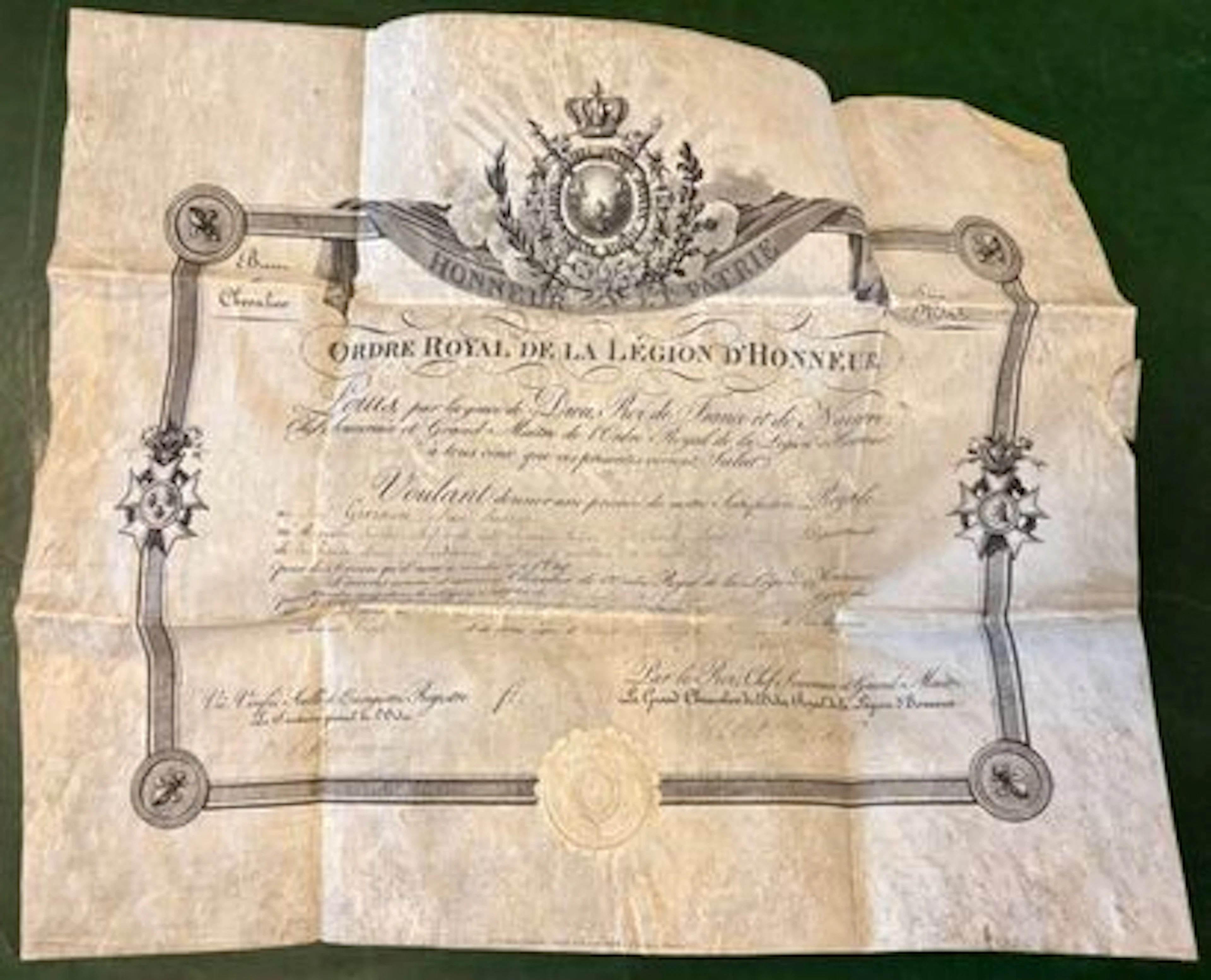 ROYAL ORDER OF THE LEGION OF HONOR - Lot 246