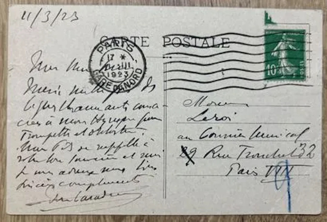 CASADESUS (Francis) (1870–1954). French composer, conductor, - Lot 40