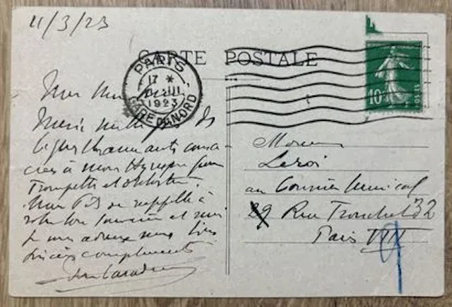 CASADESUS (Francis) (1870-1954). Compositeur, chef d'orchest - Lot 40