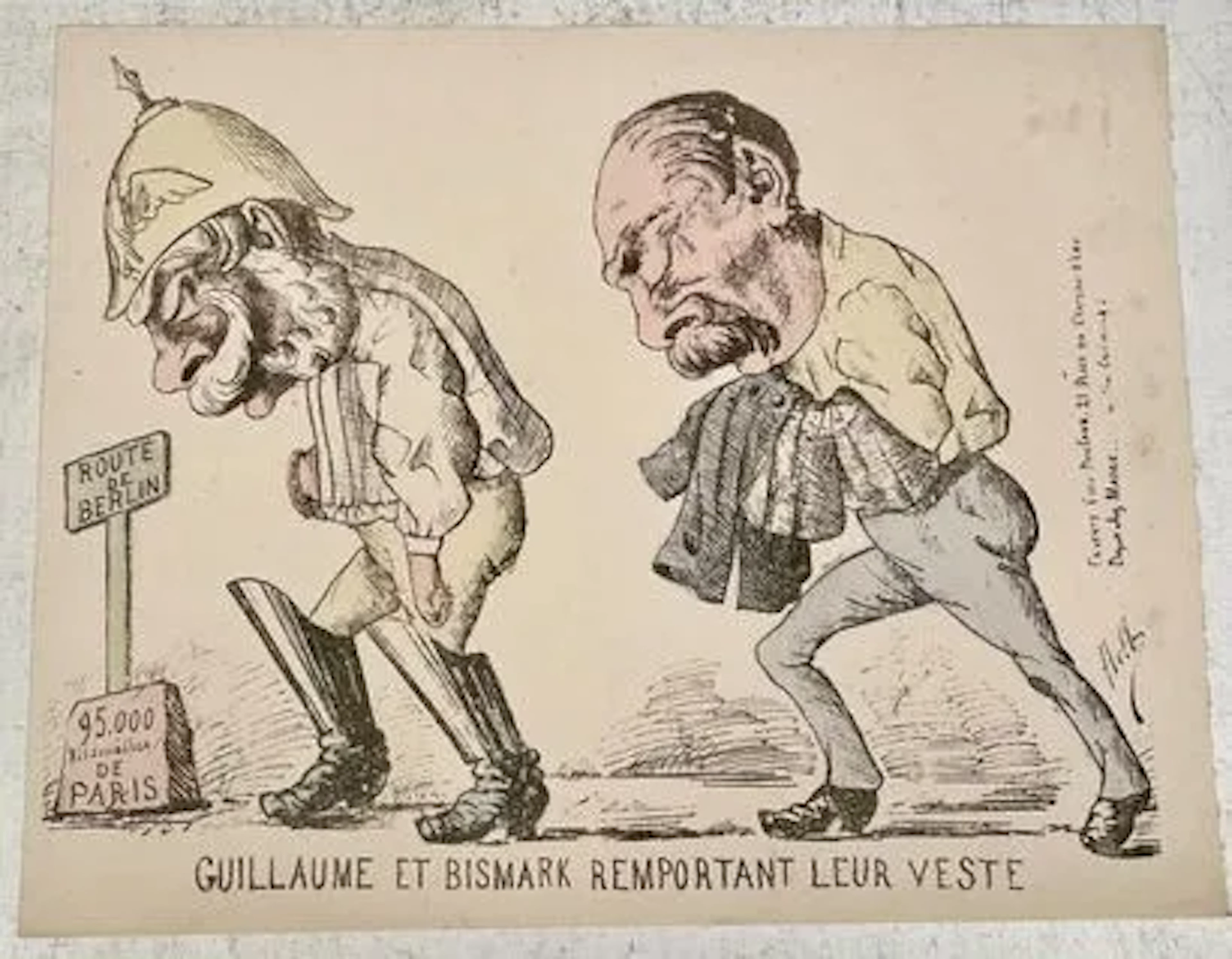 HADOL — “GUILLAUME AND BISMARK PUTTING ON THEIR JACKETS” - Lot 120