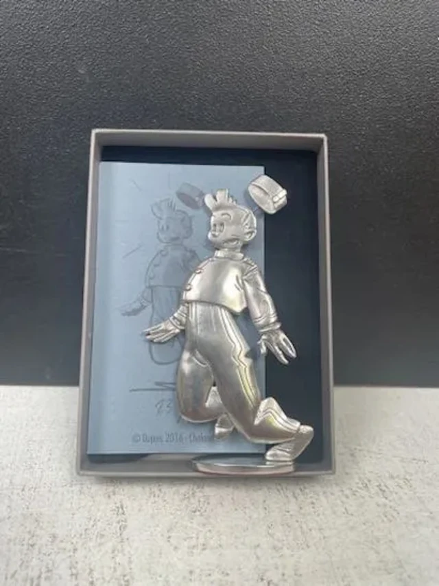 SPIROU (Yves Chaland) - Pewter figurine: Spirou Running (Les - Lot 300