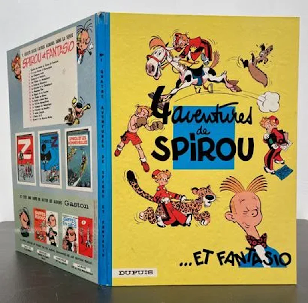 FRANQUIN (André). Four Adventures of Spirou and Fantasio. - Lot 127