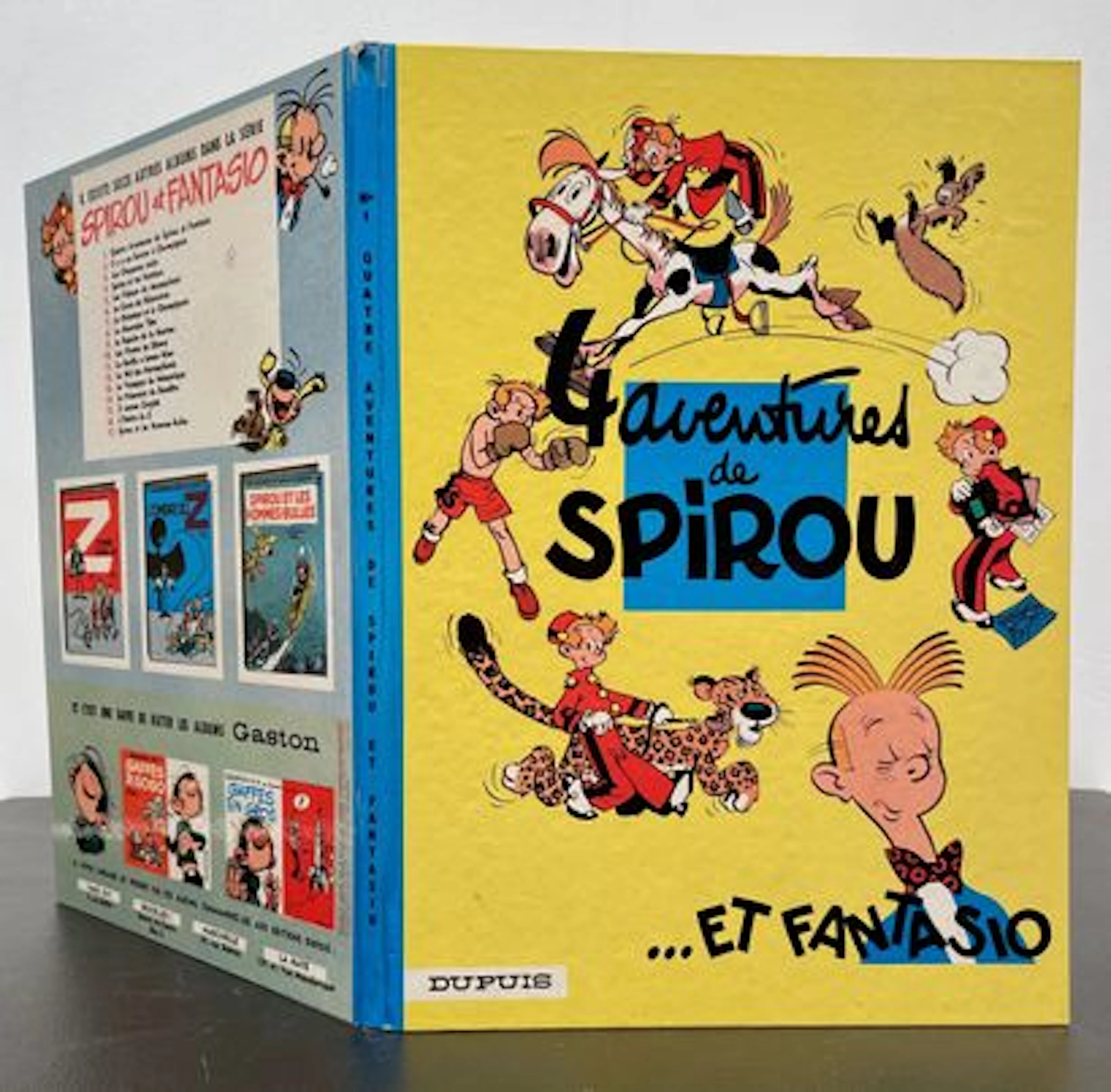 FRANQUIN (André). Quatre aventures de Spirou et Fantasio. - Lot 127