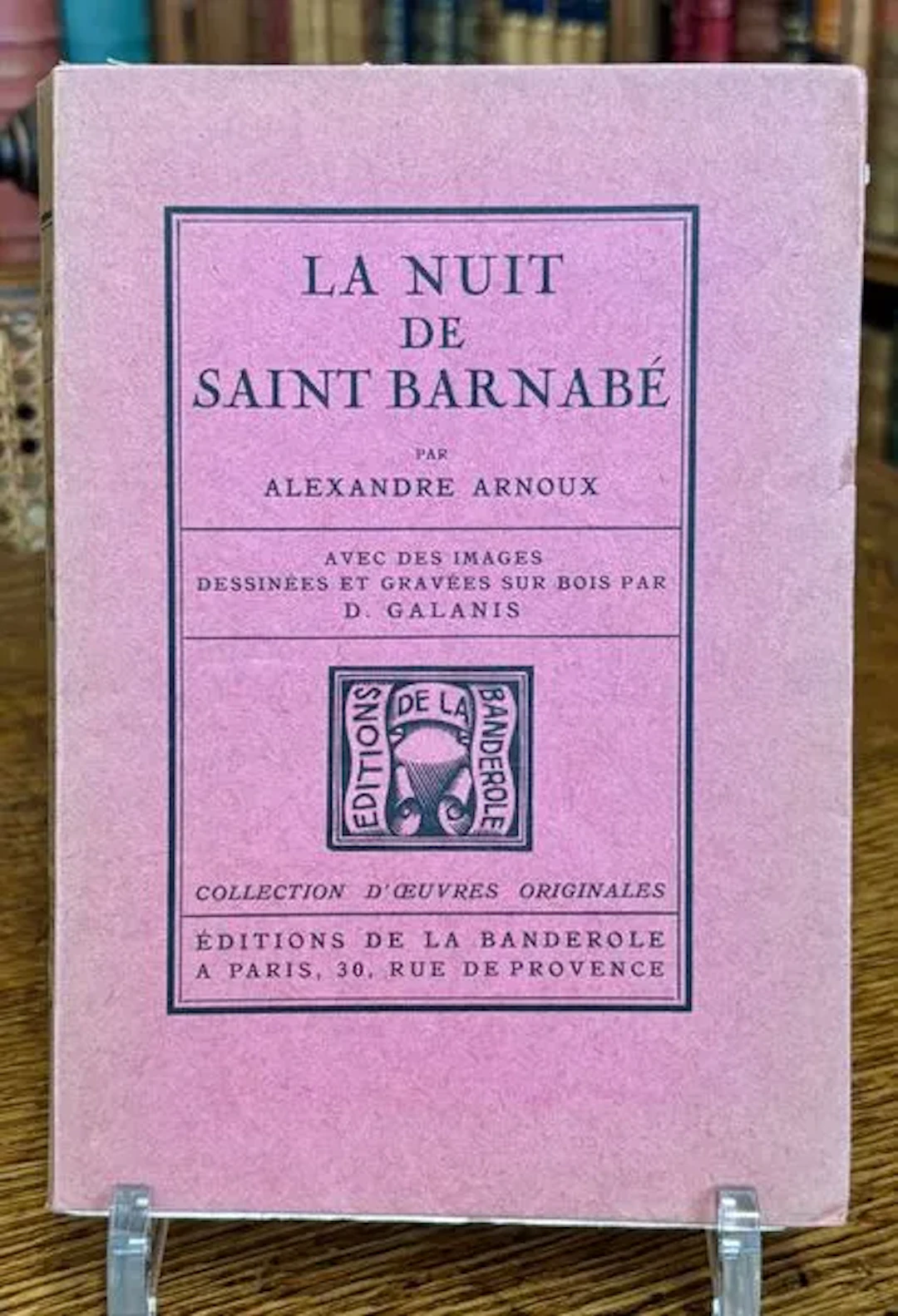 ARNOUX (Alexandre) — The Night of Saint Barnabas — Galanis — - Lot 19