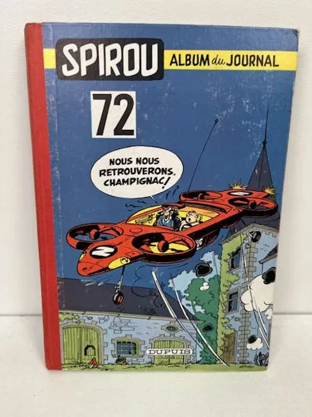 Spirou. Album du journal n° 72. - Lot 209