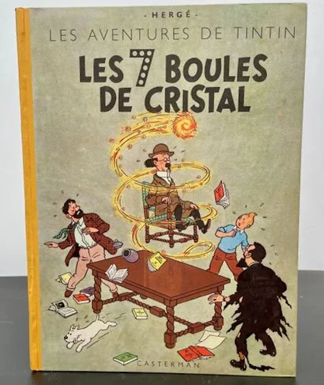 HERGÉ. Les 7 Boules de cristal. - Lot 159