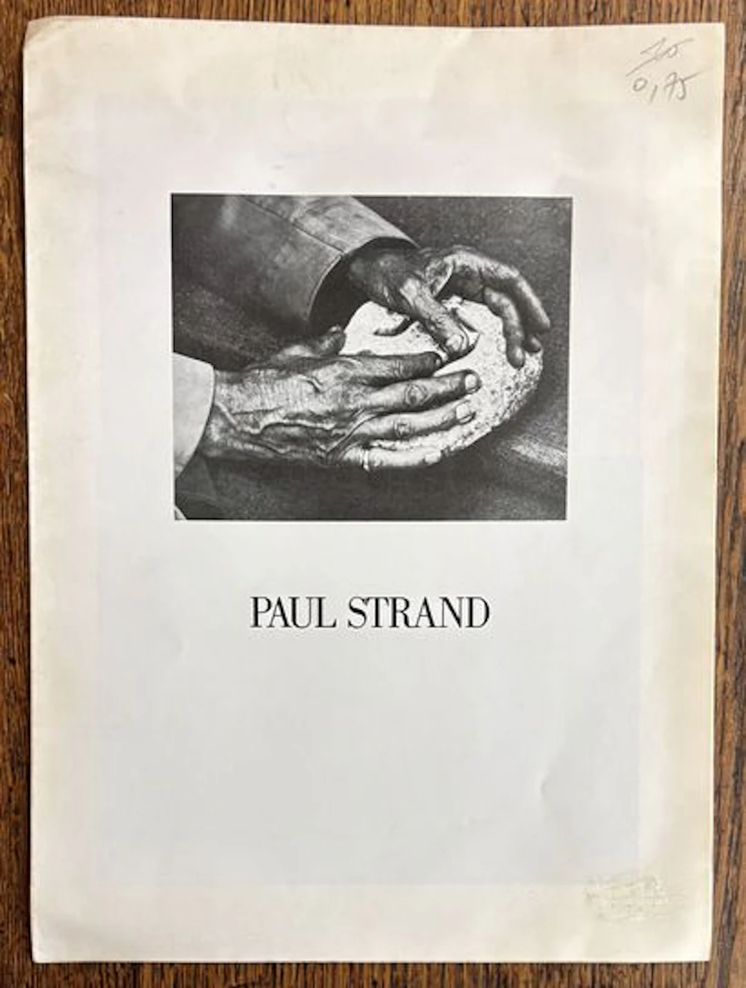 STRAND (Paul) — PAUL STRAND - Lot 287