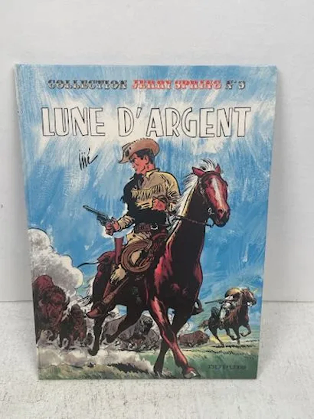 JIJÉ - Jerry Spring: Silver Moon (Dupuis, 1987) - Lot 116