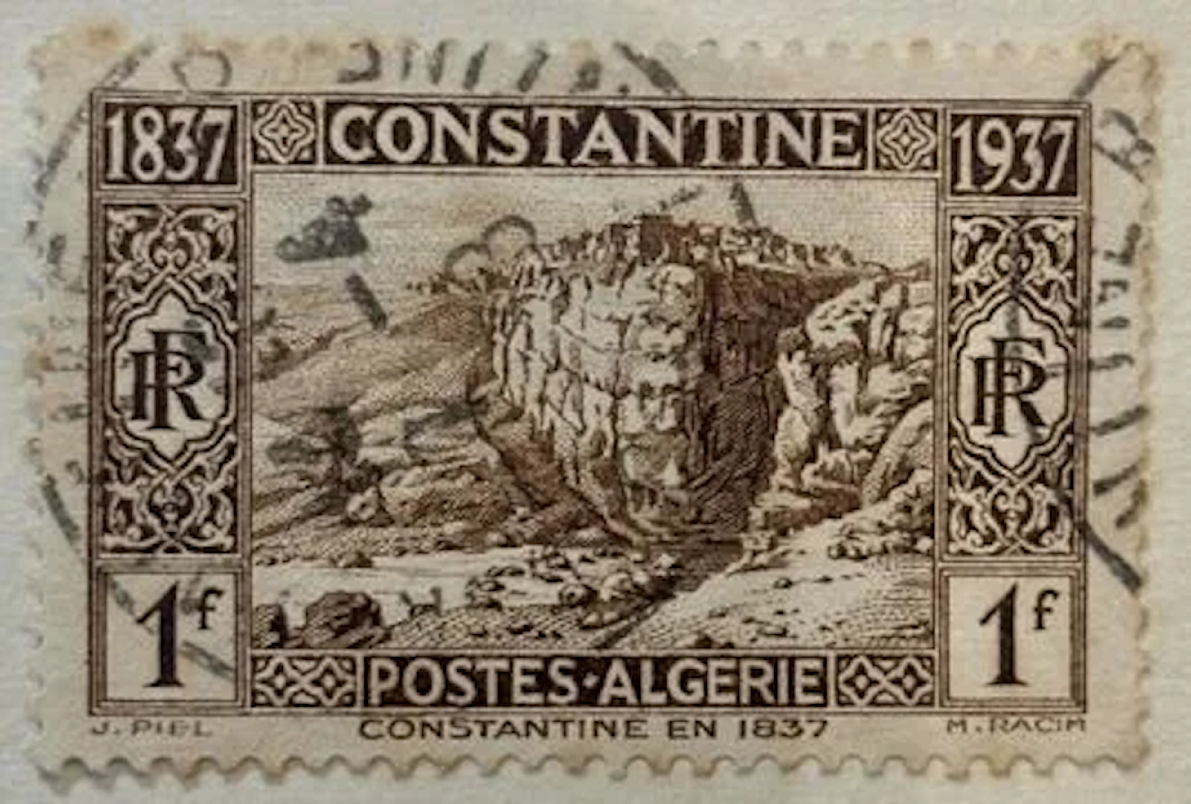 ALGÉRIE — Centenaire de Constantine — 1 F - Lot 51