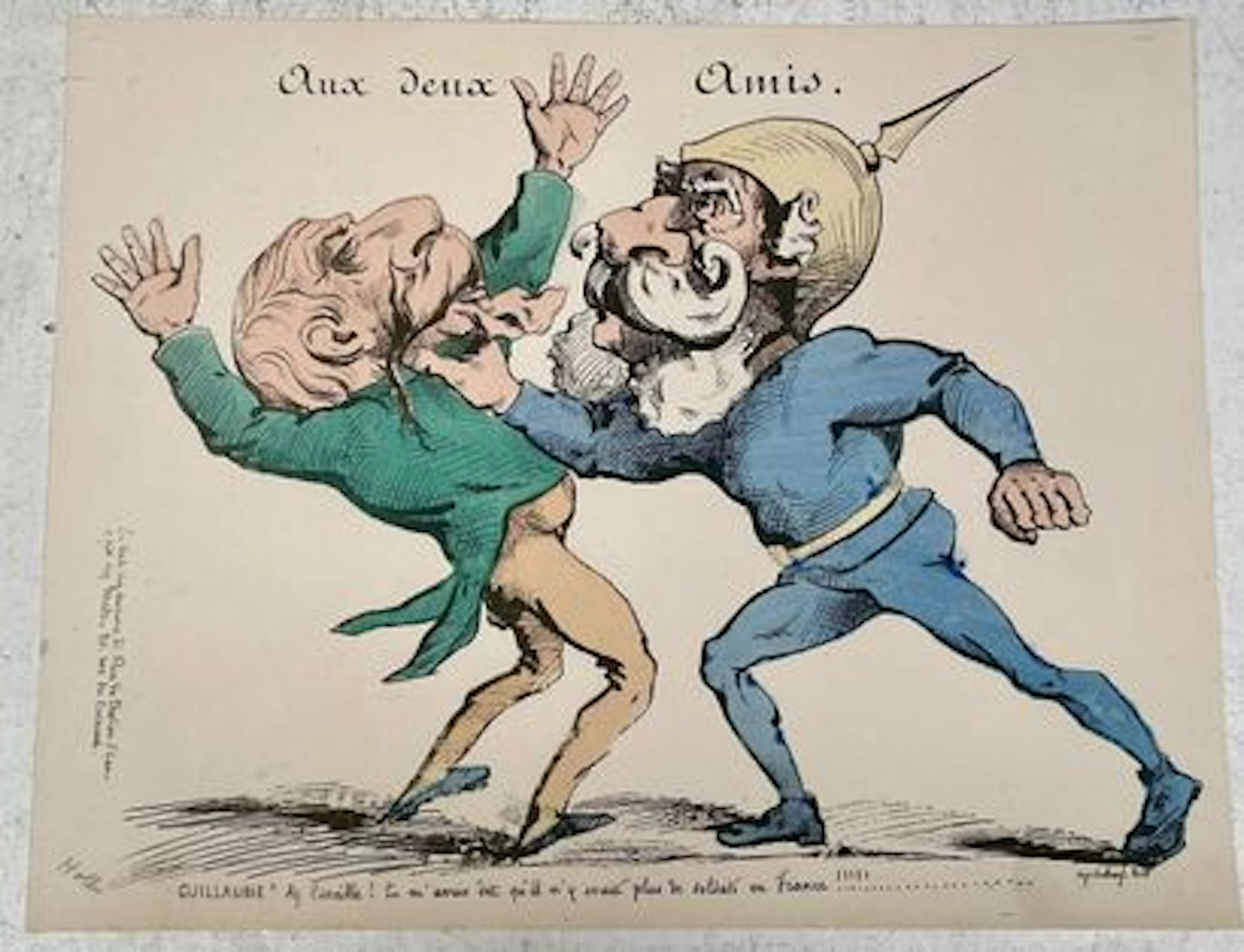 “TO THE TWO FRIENDS” - Lot 1