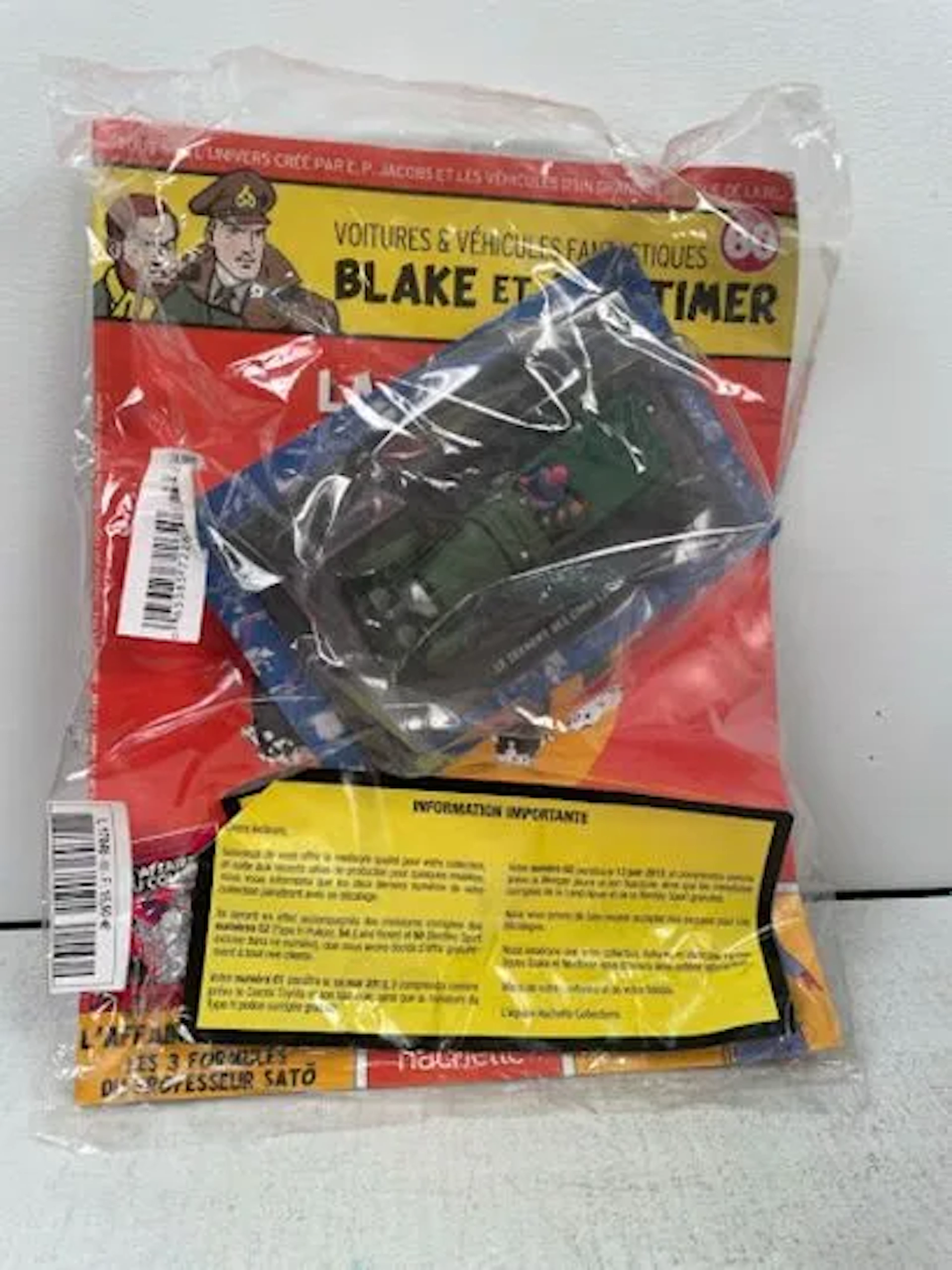 BLAKE AND MORTIMER FANTASY CARS & VEHICLES (HACHETTE) - Lot 252