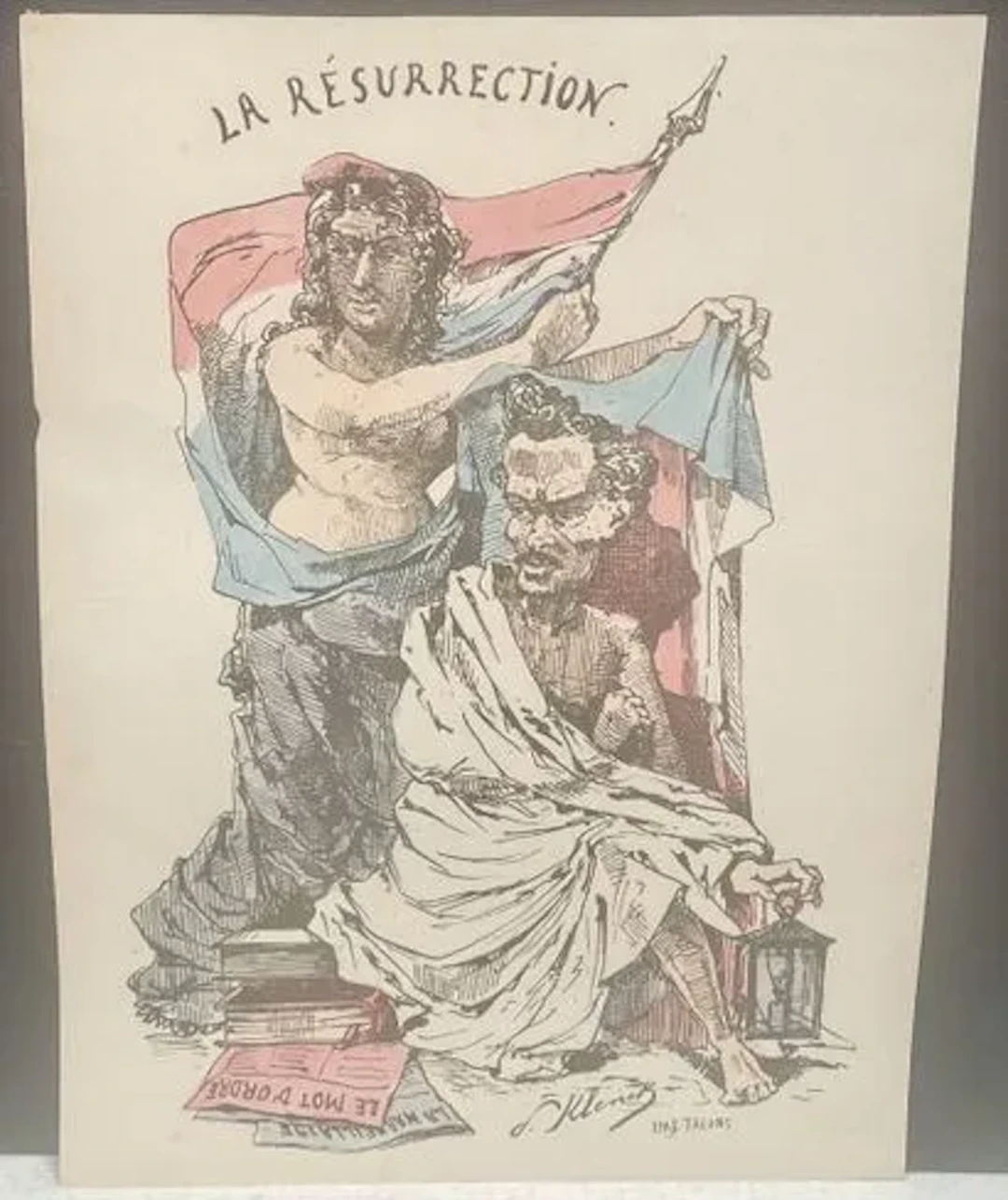LA RÉSURRECTION — ÉPREUVE COLORIÉE - Lot 186