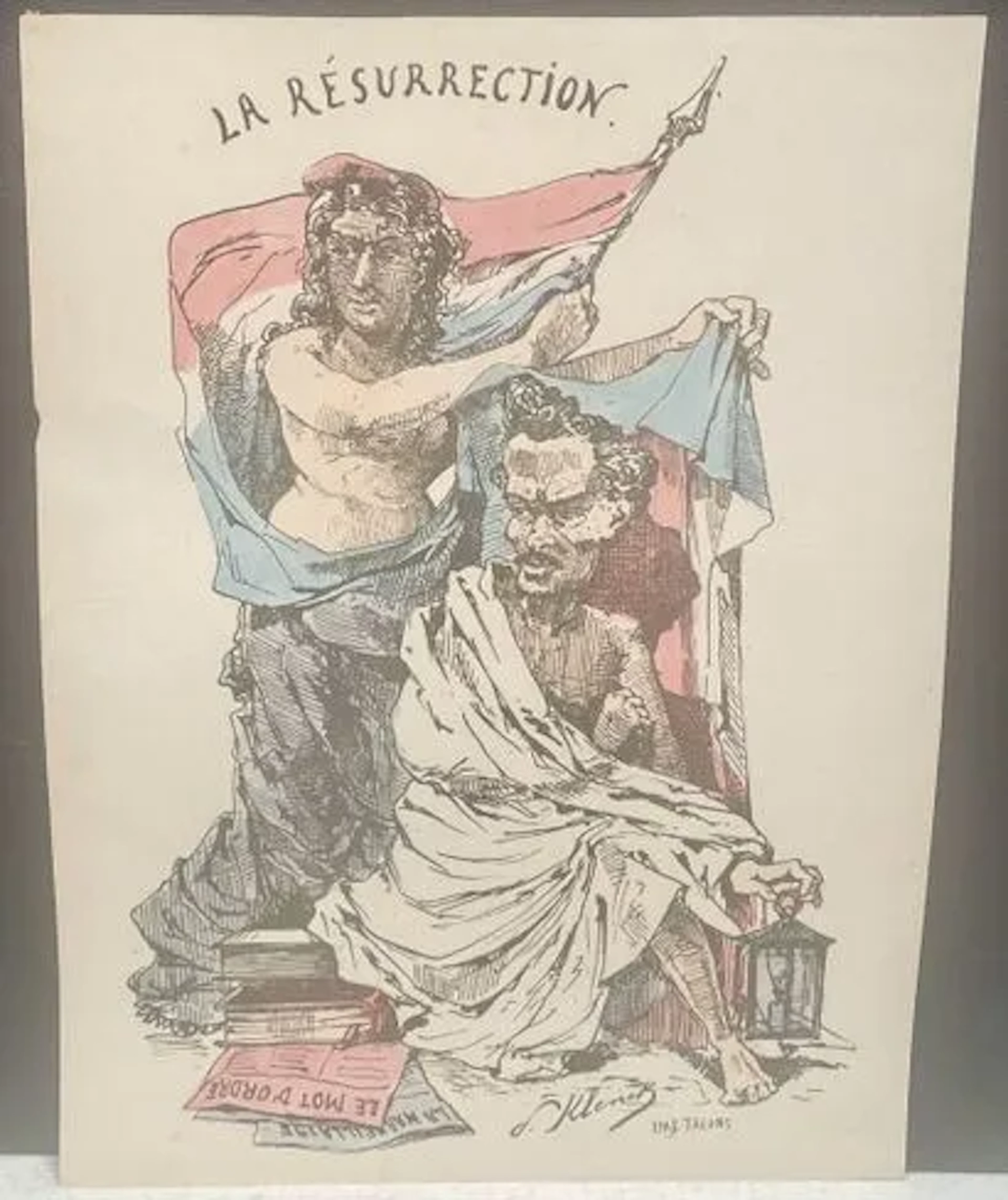 LA RÉSURRECTION — ÉPREUVE COLORIÉE - Lot 186