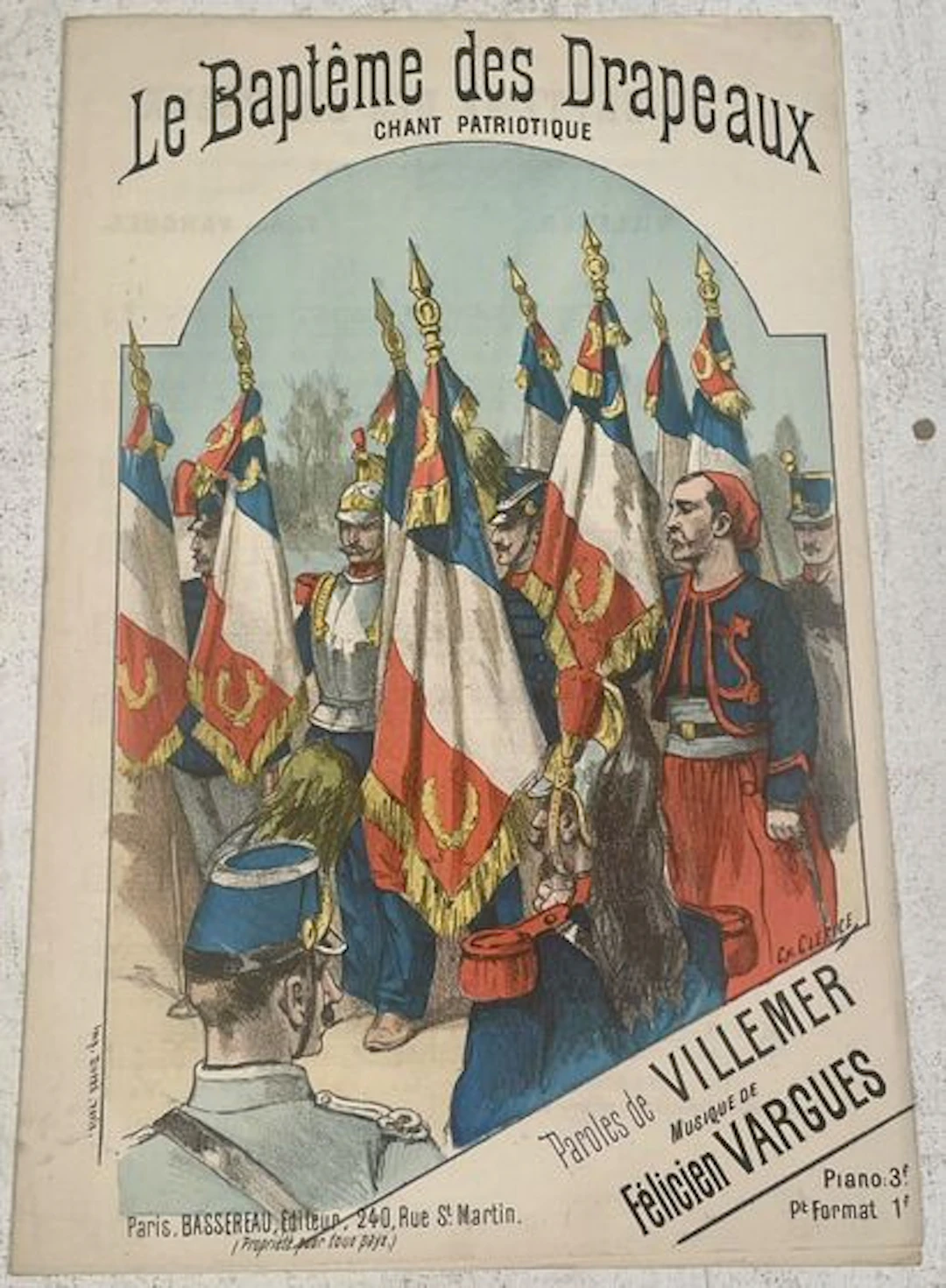 VILLEMER — VARGUES (Félicien) — CLÉRICE (Charles) - Lot 302