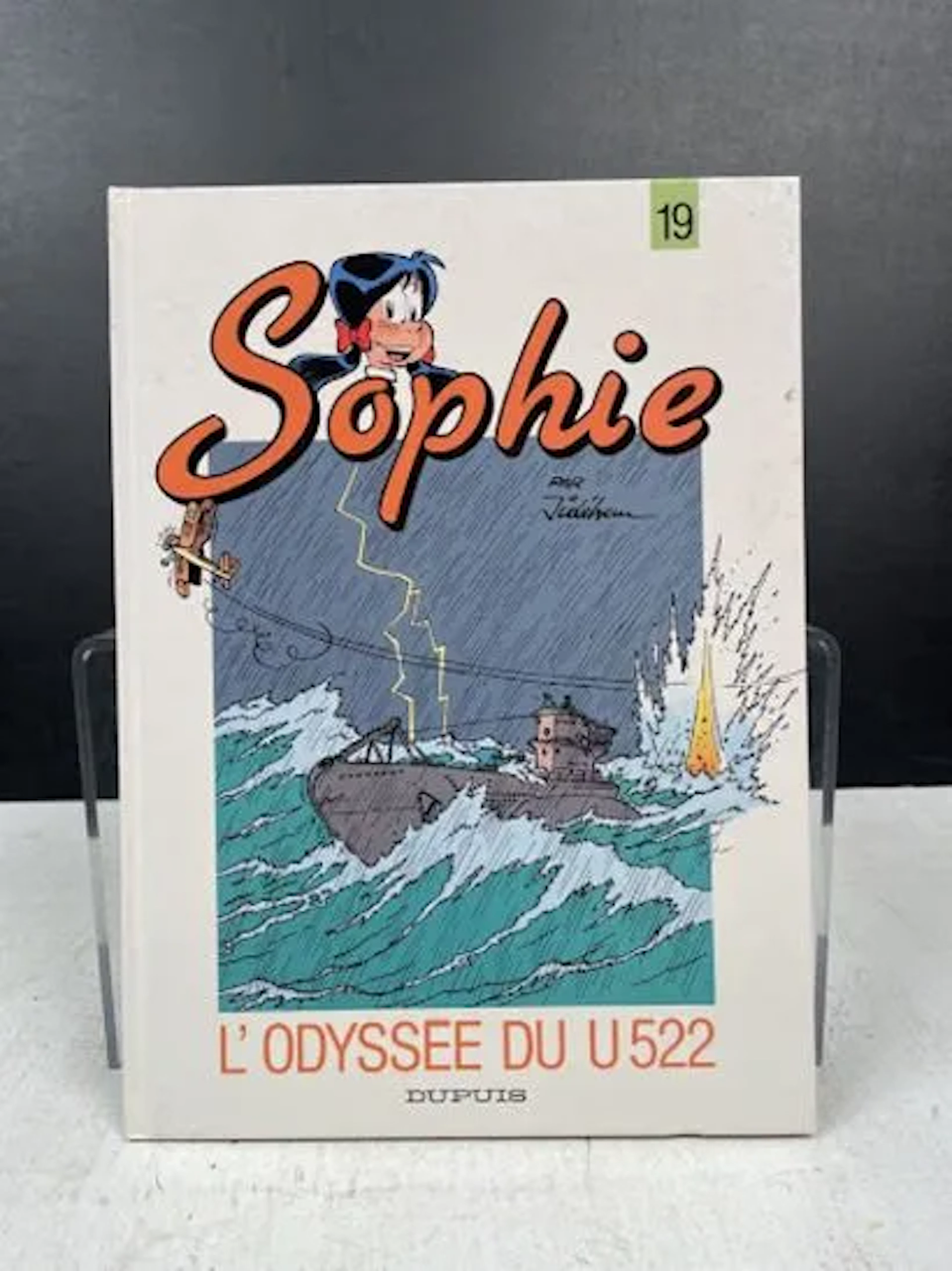 JIDÉHEM - Sophie, N° 19 : L'Odyssée du U 522 (Édition Origin - Lot 198