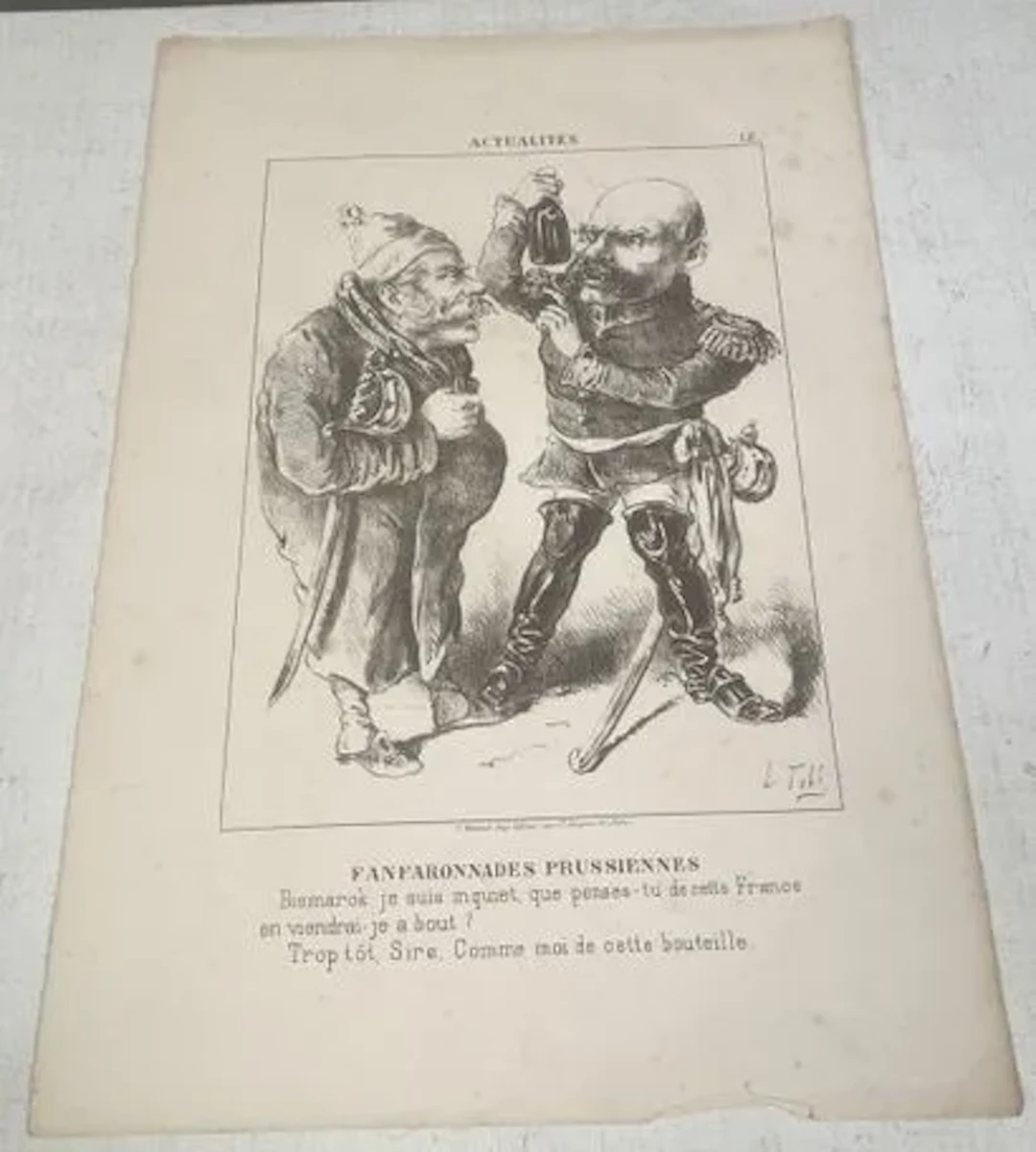 PRUSSIAN BOASTING - Lot 106