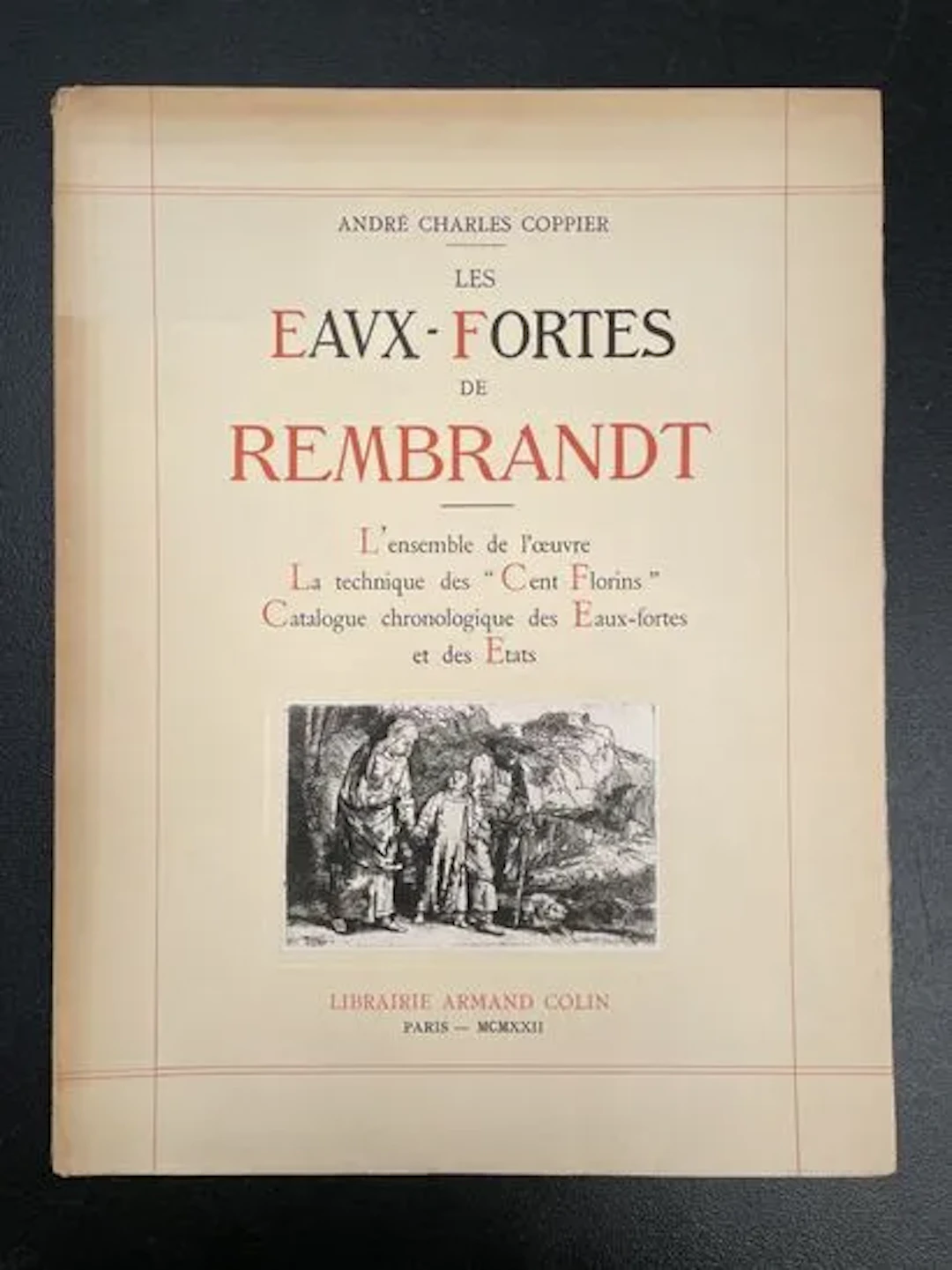 COPPIER (André-Charles). Les Eaux-fortes de Rembrandt. L'ens - Lot 71