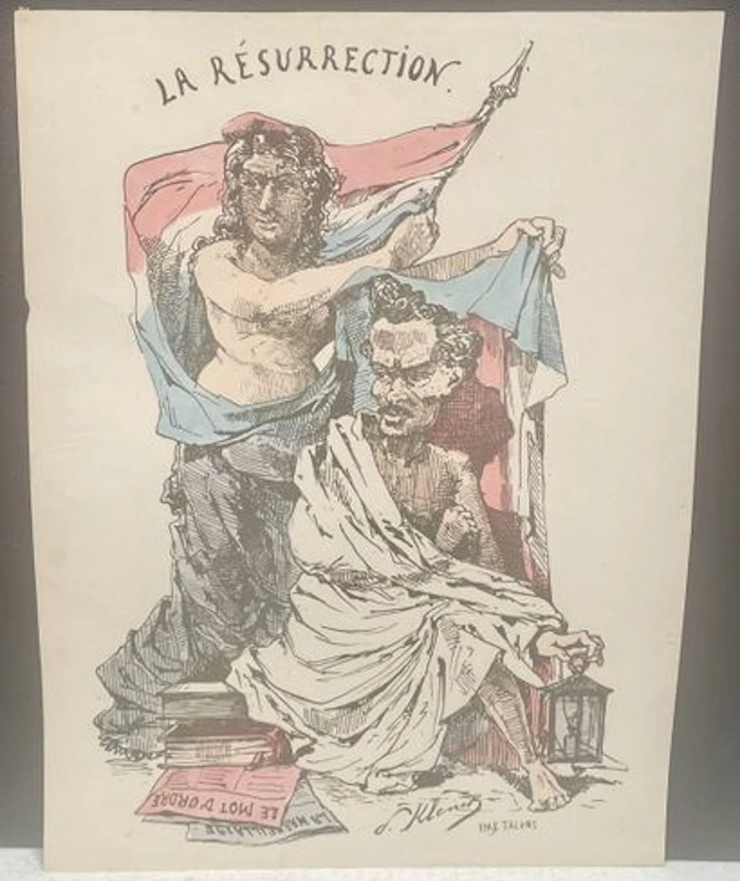 LA RÉSURRECTION — ÉPREUVE COLORIÉE - Lot 186