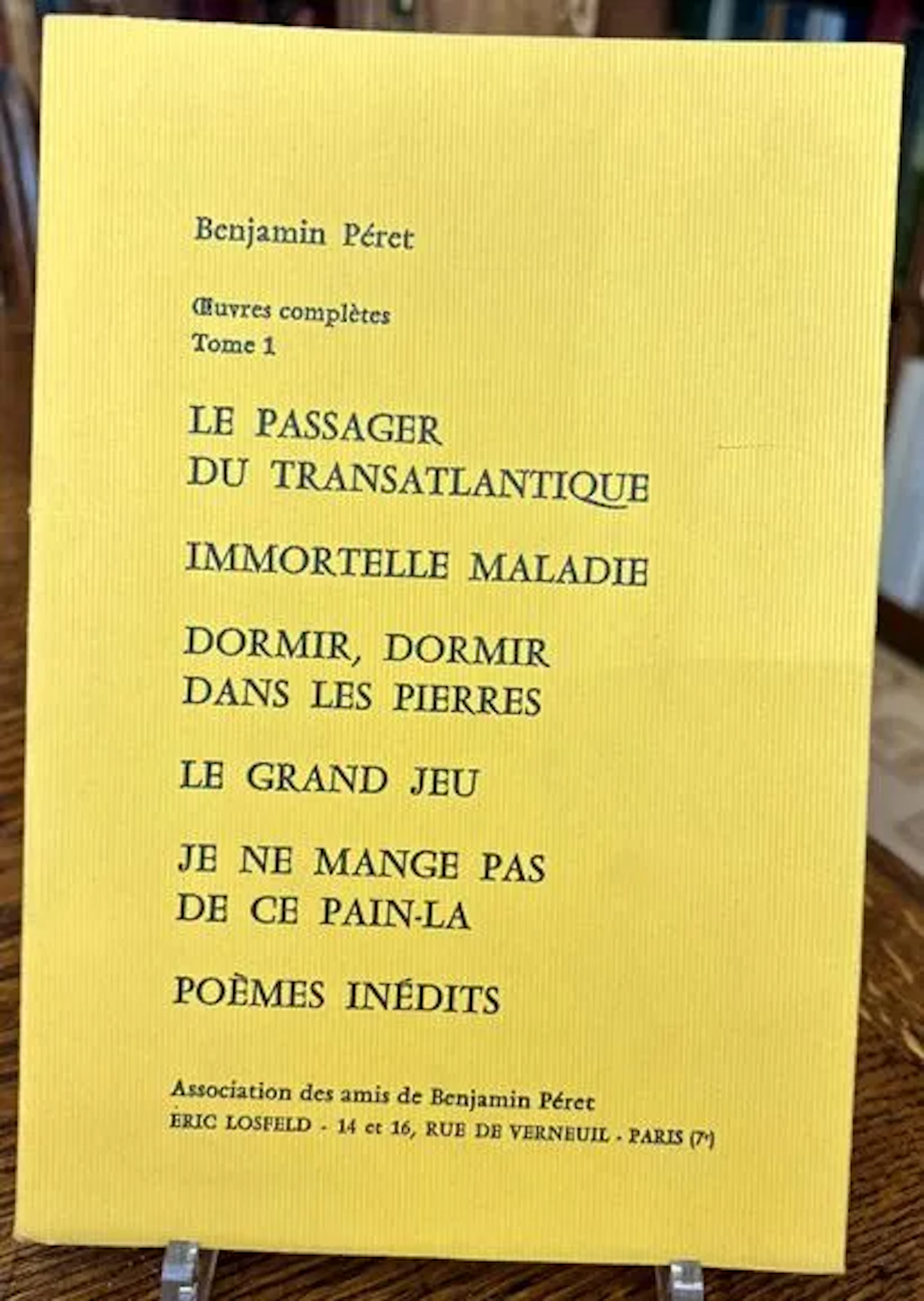 PÉRET (Benjamin). - Lot 230