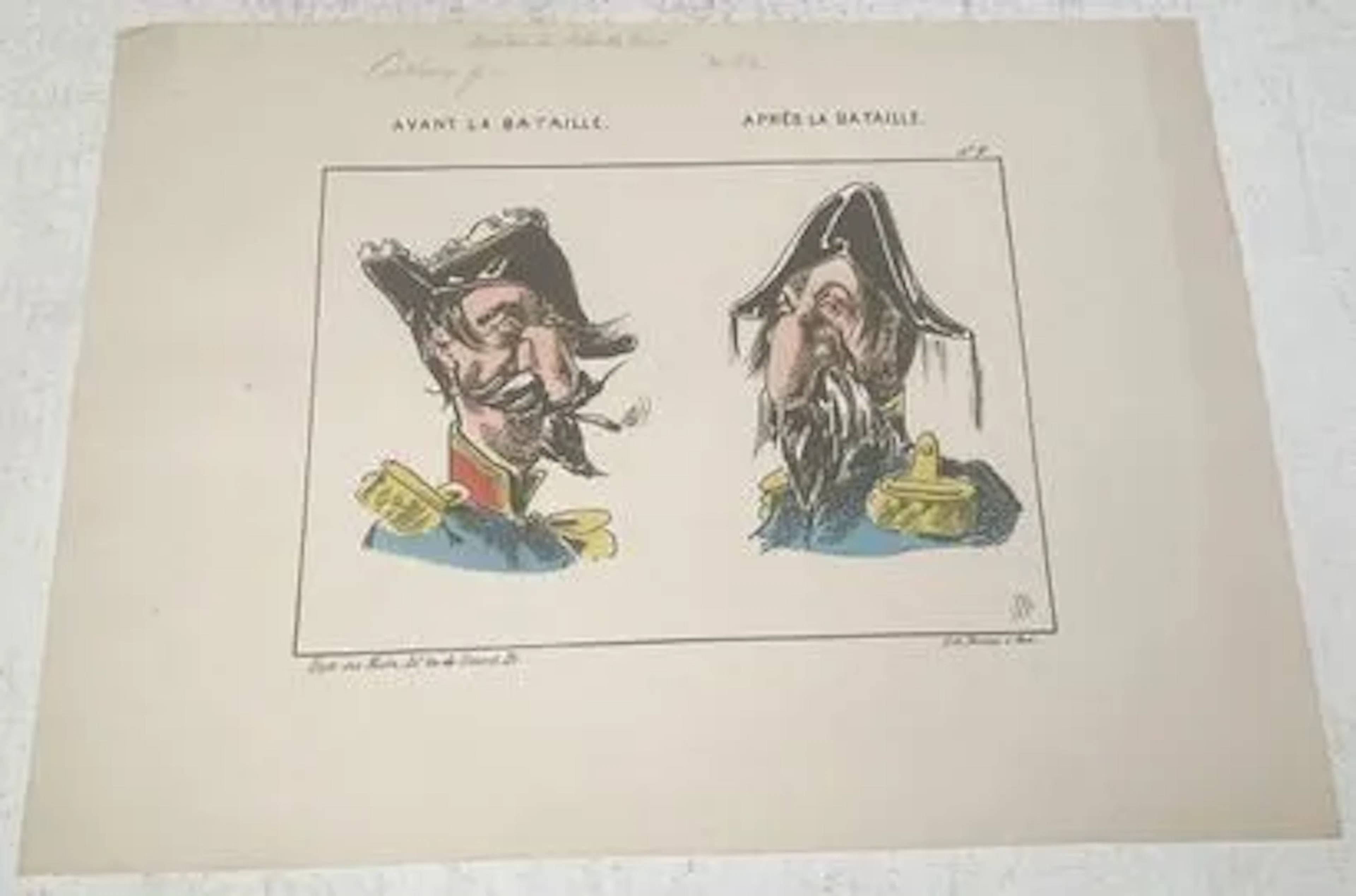 AVANT LA BATAILLE / APRÈS LA BATAILLE - Lot 59